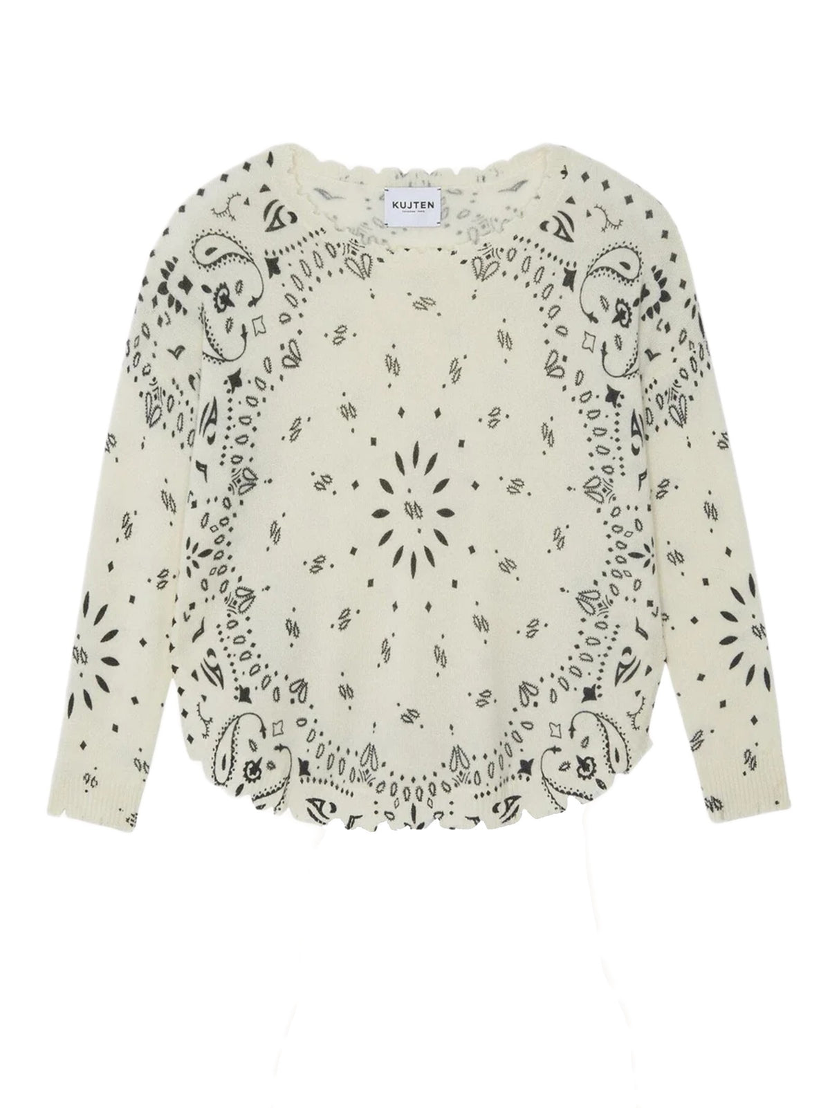 KUJTEN MELA BANDANA GIROCOLLO CASHMERE F2500 755 