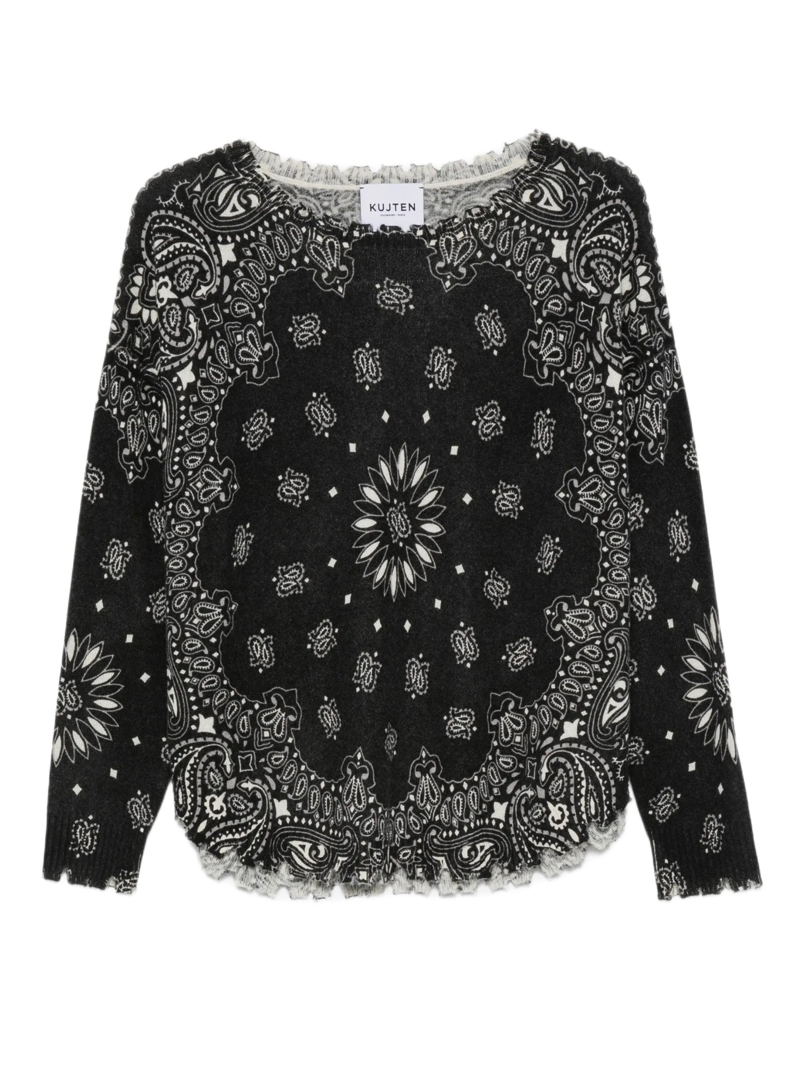 KUJTEN MELA BANDANA BICO GIROCOLLO CASHMERE F2913 2357 