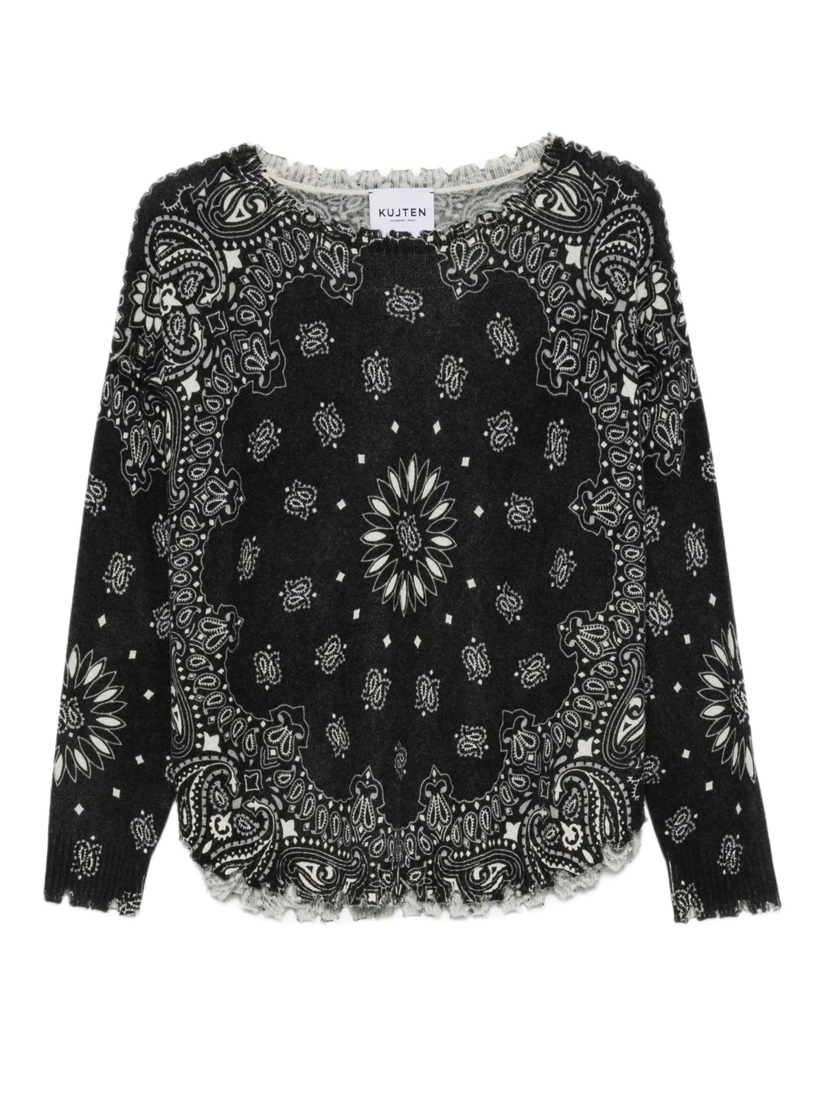 KUJTEN MELA BANDANA BICO GIROCOLLO CASHMERE F2913 2357 