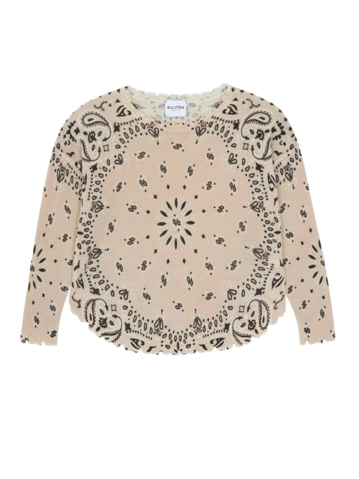 KUJTEN MELA BANDANA BICO GIROCOLLO CASHMERE F2913 2443 