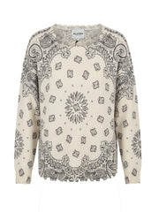 KUJTEN MELA BANDANA BICO GIROCOLLO CASHMERE F2913 2563 