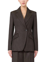MAX MARA MXMNEUTRO LANA EFFETTO DENIM 2621046022600 057 