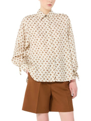 MAX MARA MXMOBICE IN TWILL DI SETA 2621116082600 003 