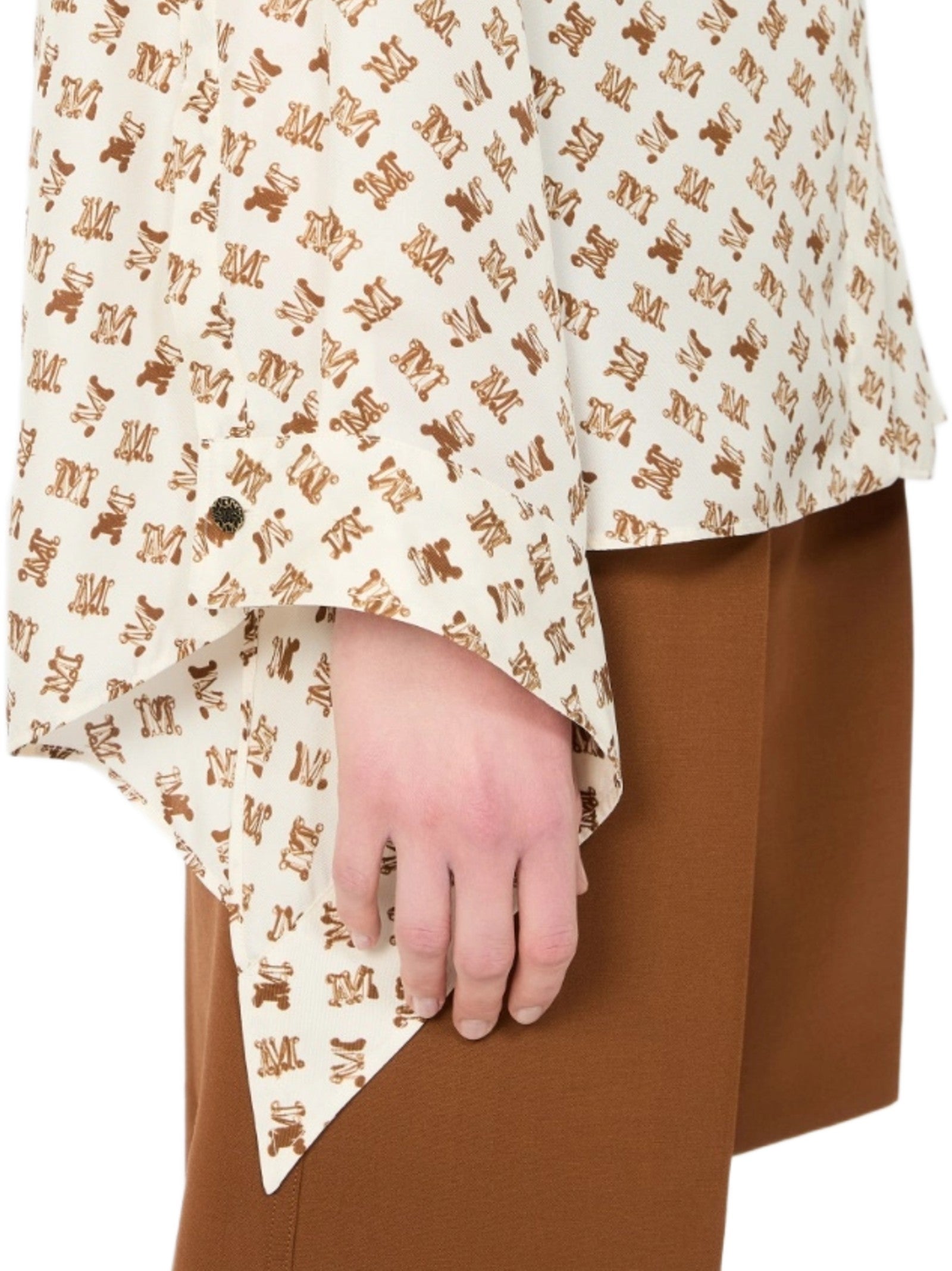 MAX MARA MXMOBICE IN TWILL DI SETA 2621116082600 003 