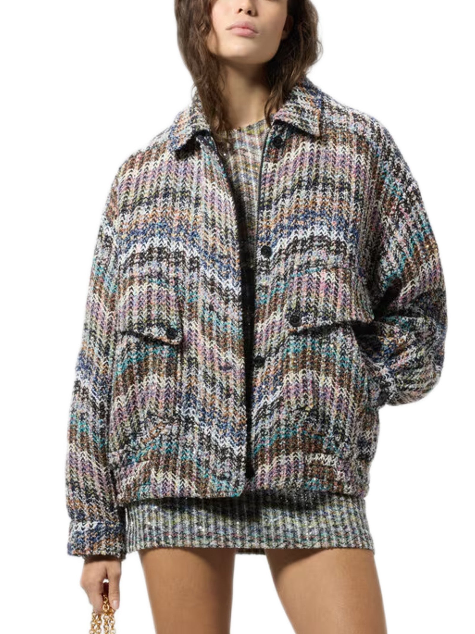 MISSONI CAPERDONI BOMBER DS26WC00BC006C SMSOS 