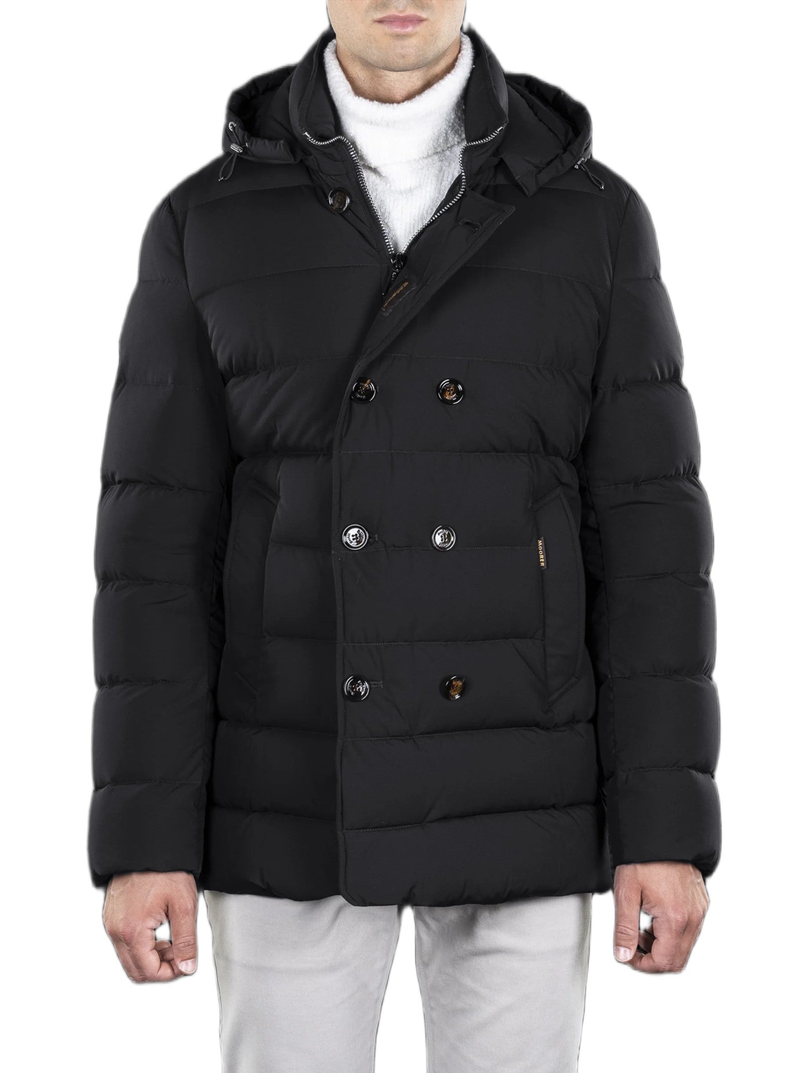 MOORER FLORIO-KN PARKA IN PIUMA MOUGI100188TEPA009 U0001 