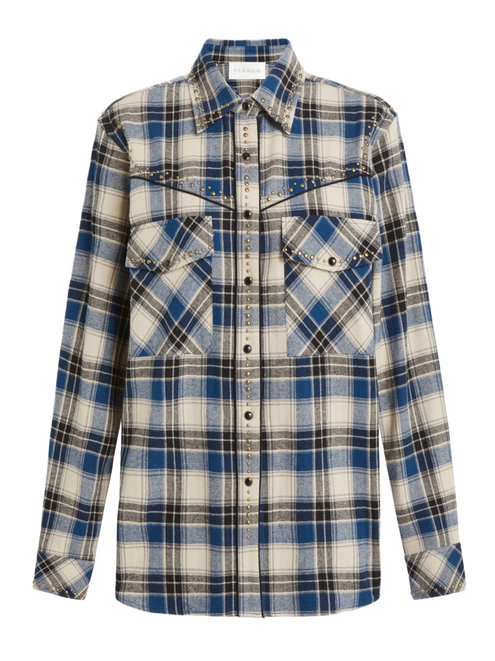 P.A.R.O.S.H. TARTAN CON BORCHIE COWBOYD380658B 812 