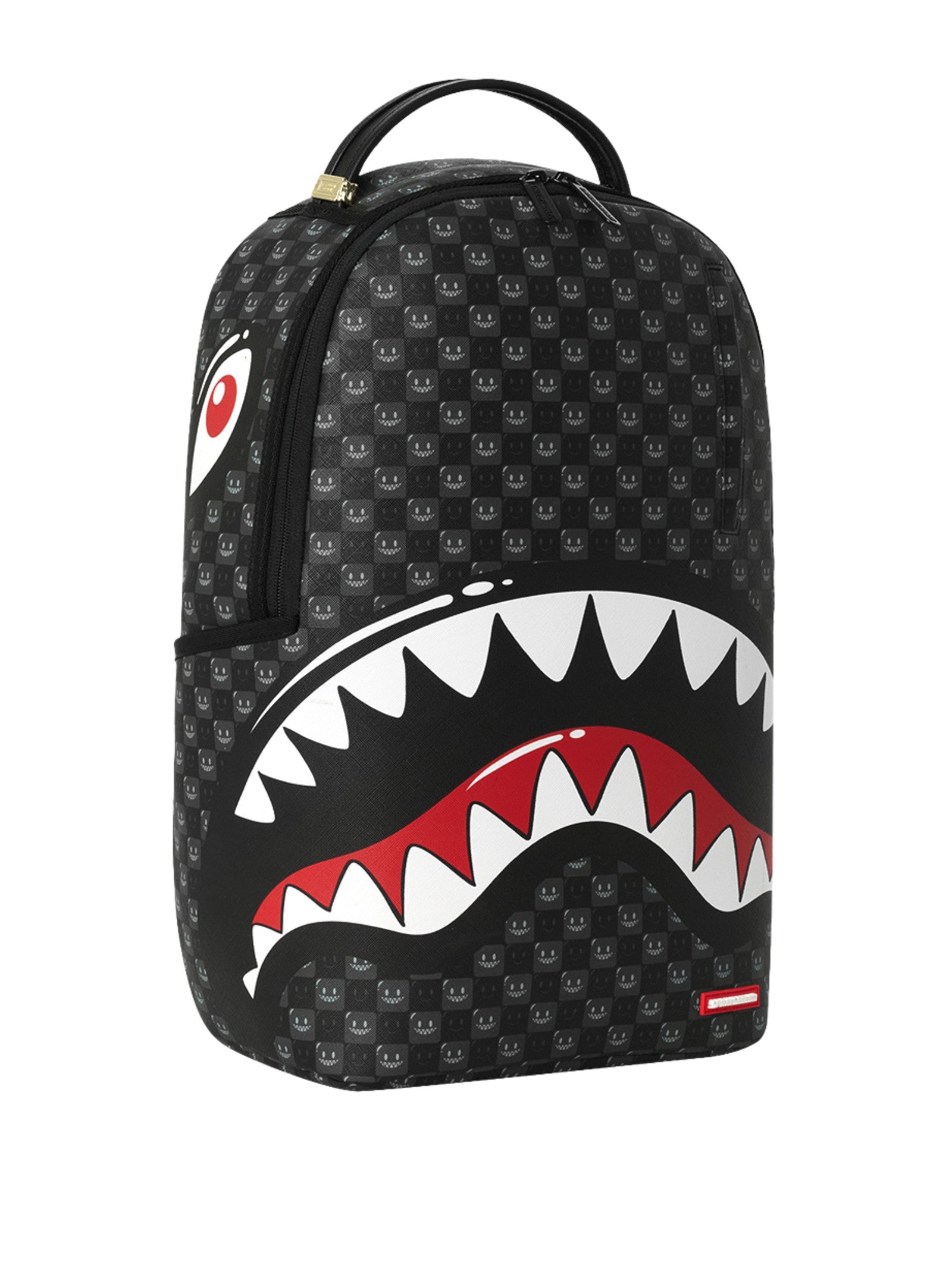 SPRAYGROUND SHARKS IN PARIS WTF BUBBLY BLACK CHECK 910B8633NSZ  