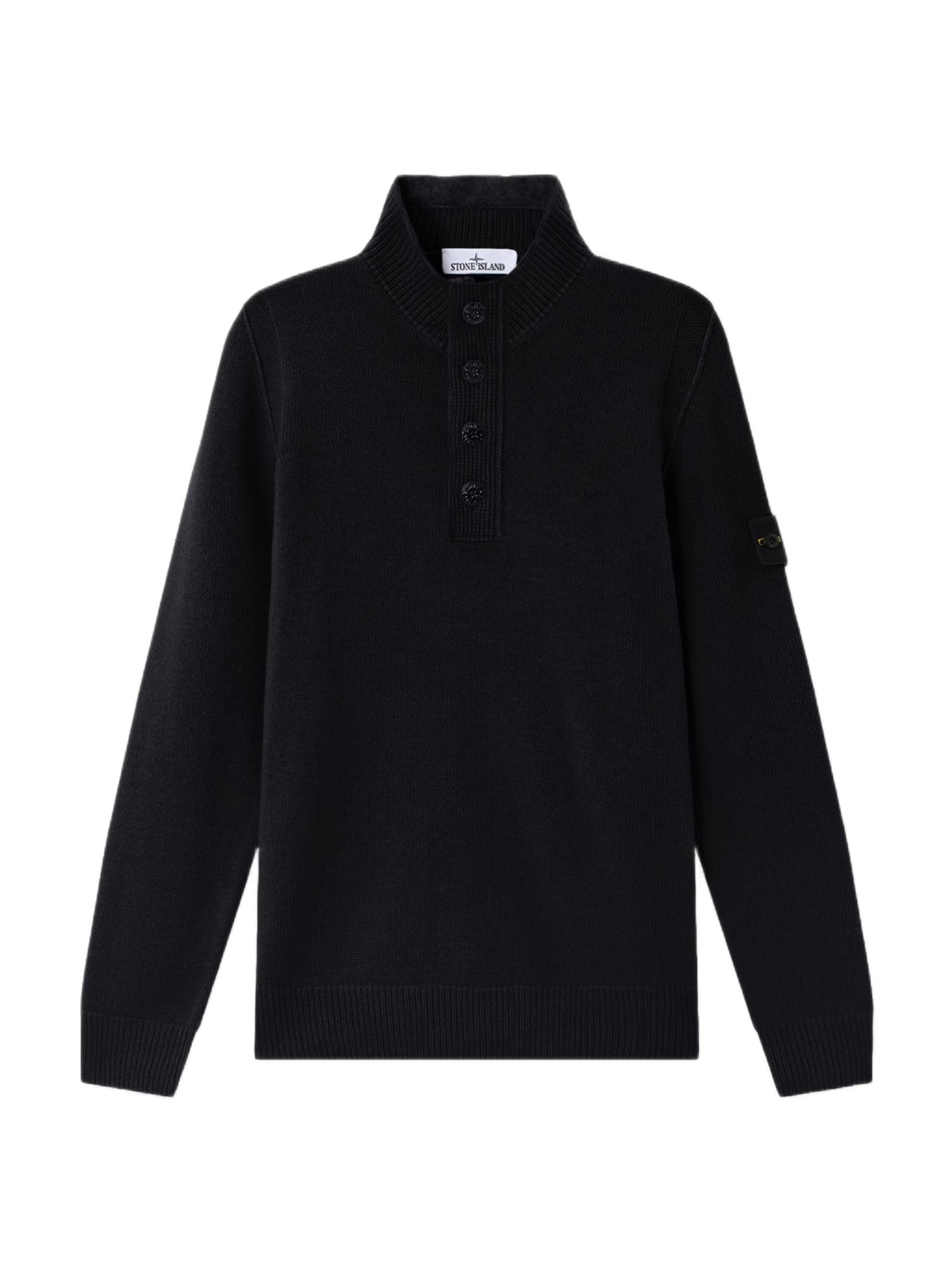 STONE ISLAND POLO LAMBSWOOL ZIP +BOTTONI L2S155100040S00A3 V0029 
