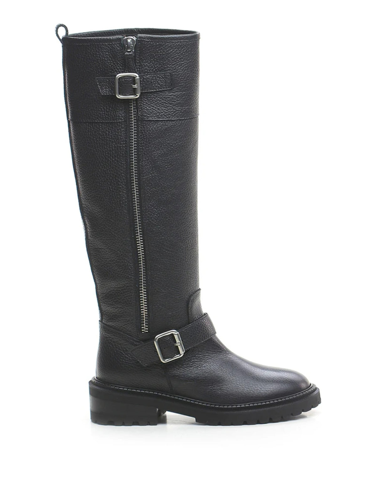 VIA ROMA 15 STIVALE BIKER  ZIP ALTA 4280R NERO 