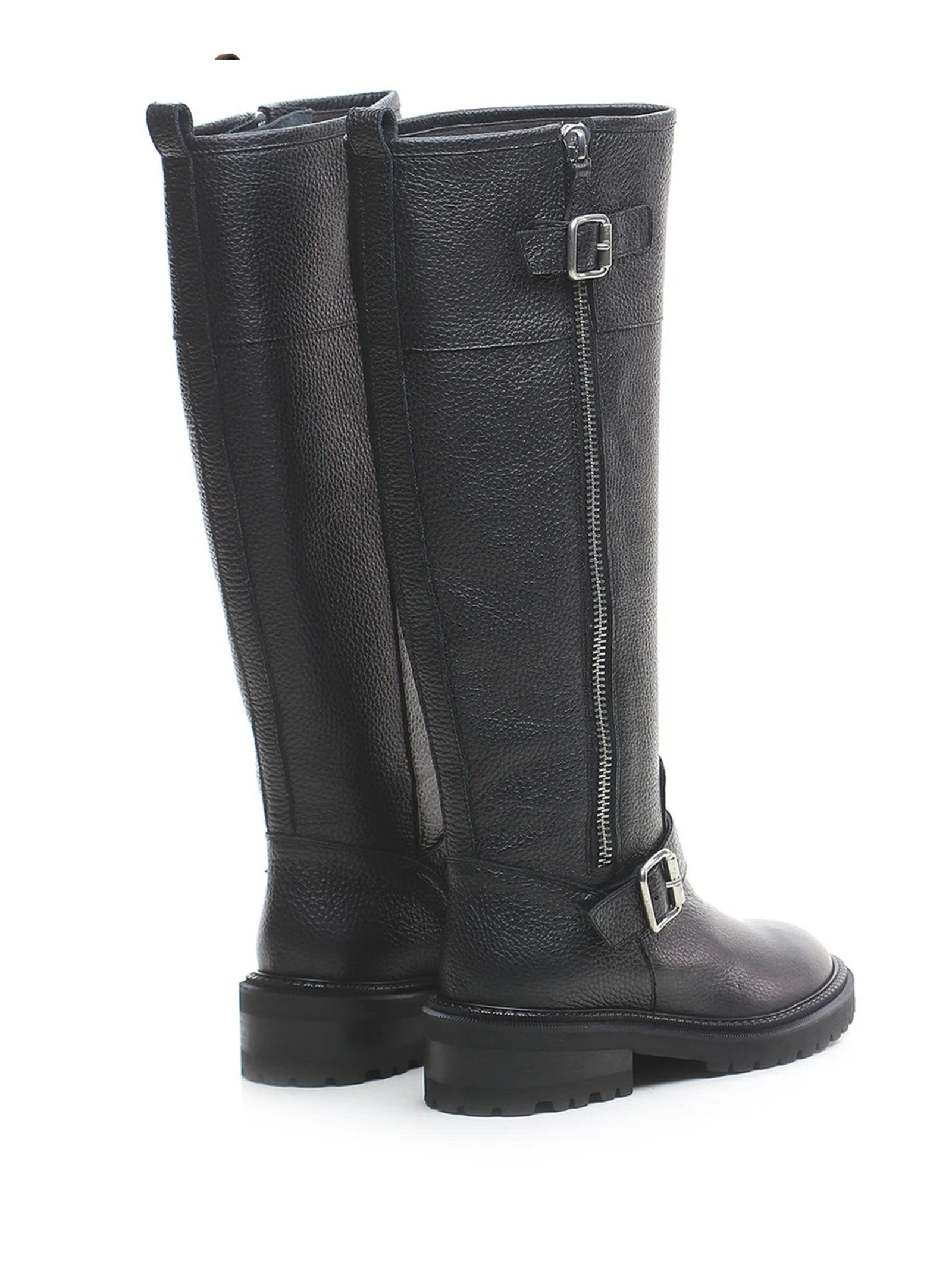 VIA ROMA 15 STIVALE BIKER  ZIP ALTA 4280R NERO 