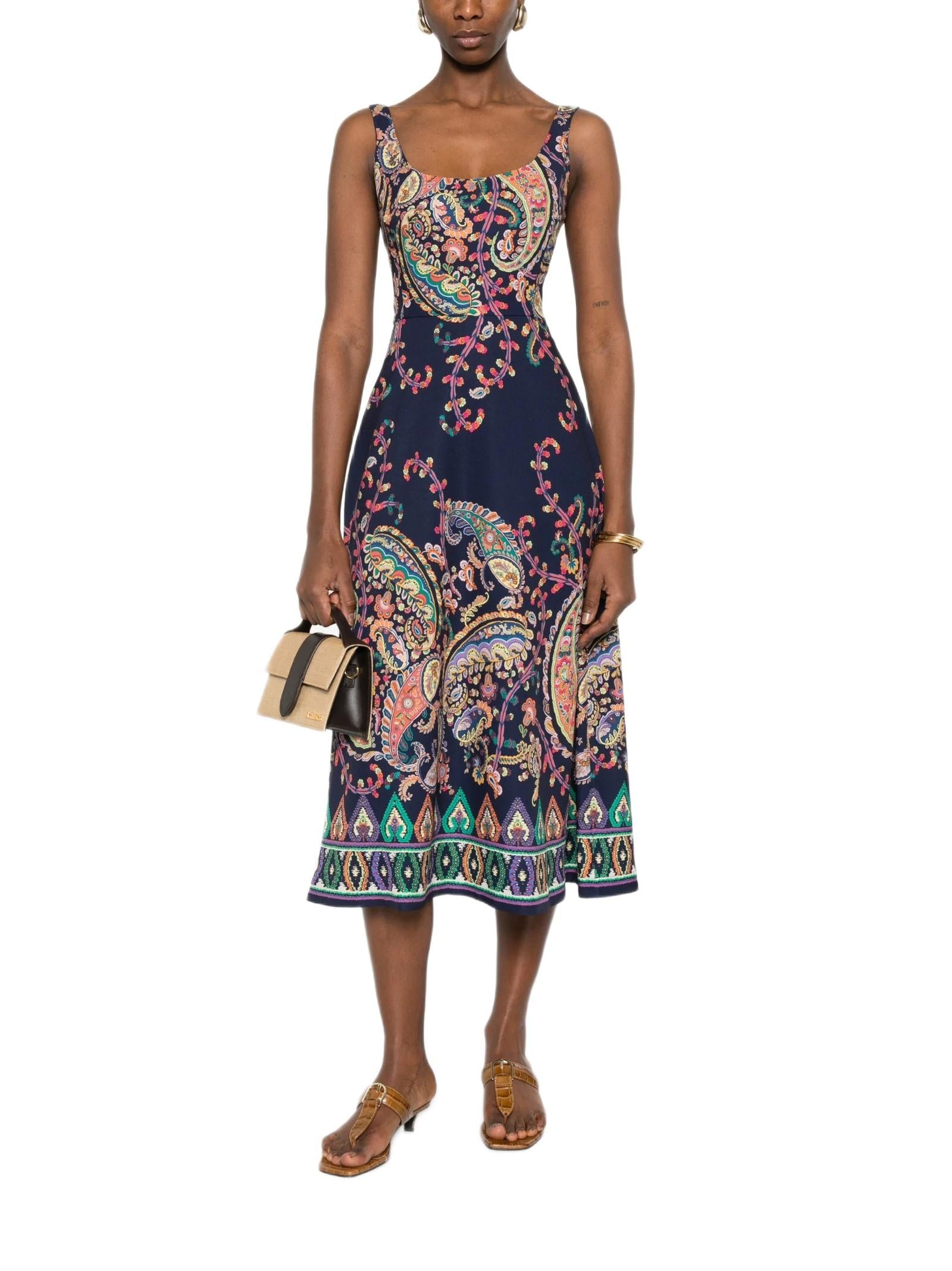ETRO ABITO IN SETA WRHA055599SPSI1 X0883 