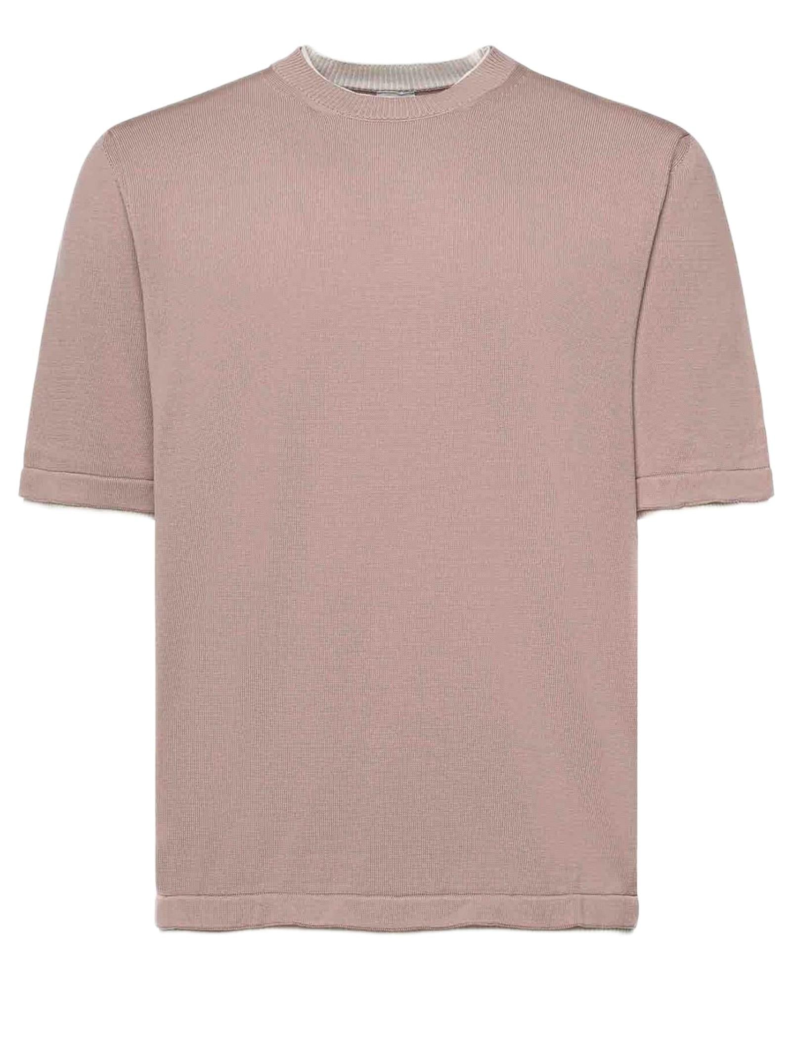 ELEVENTY MAGLIA GIROCOLLO A MANICHE CORTE M76MAGM27MAG0M015 26-01 