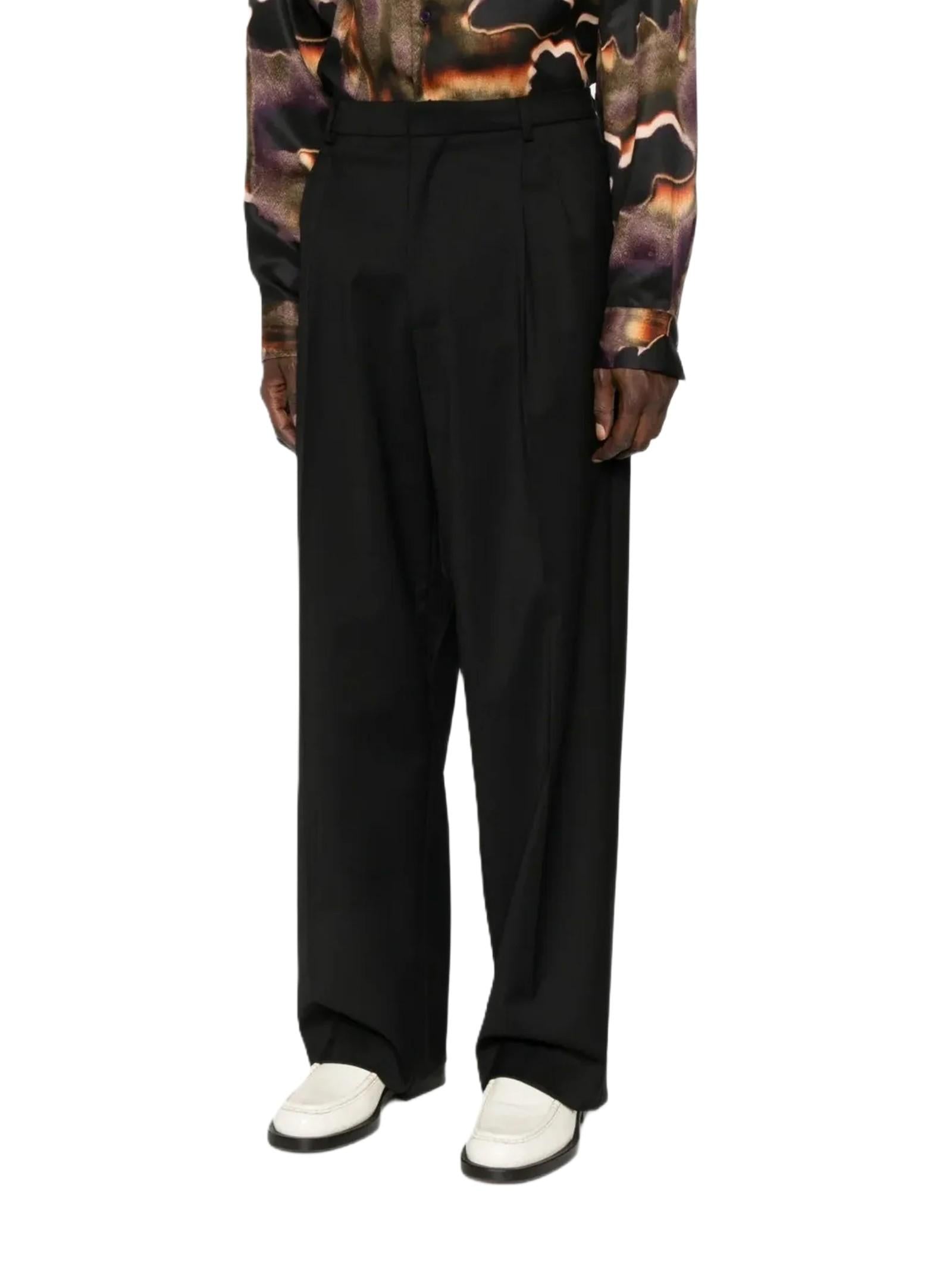AMARANTO PANTALONE  LOOSE FIT B6AB0041 A99 