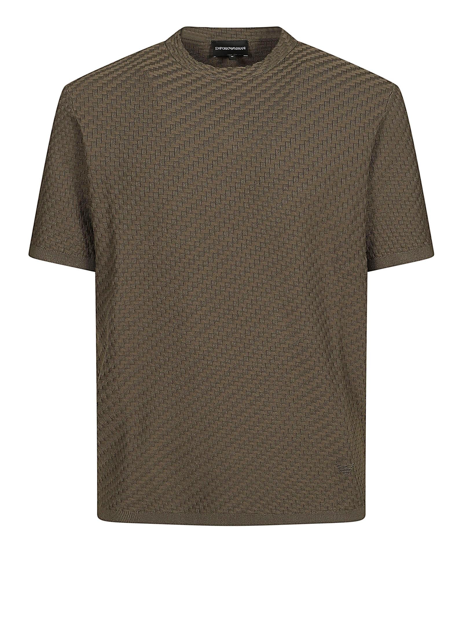EMPORIO ARMANI MAGLIA GIROCOLLO PUNTO FANTASIA EM004311AF24576 U7001 