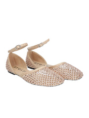 STRATEGIA BALLERINA A RETE STRASS ALLOVER R10 SAND 