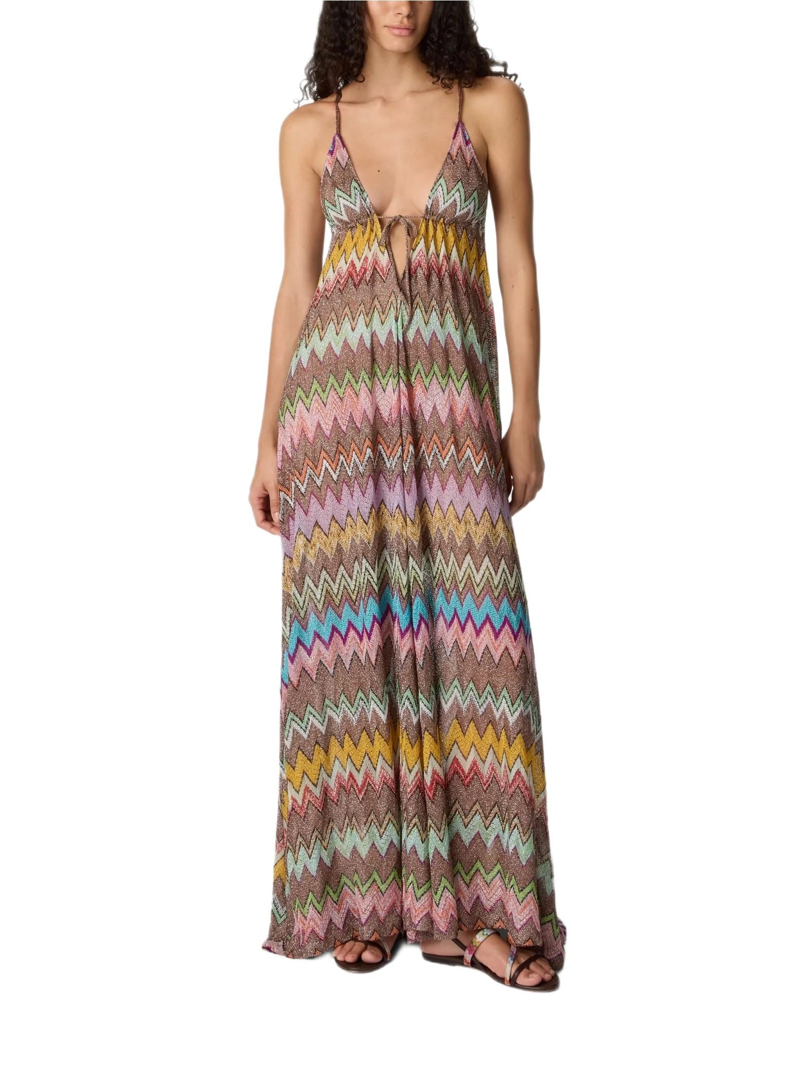 MISSONI ABITO COVER UP FANTASIA MS26SQ1VBR014K SM9YK 