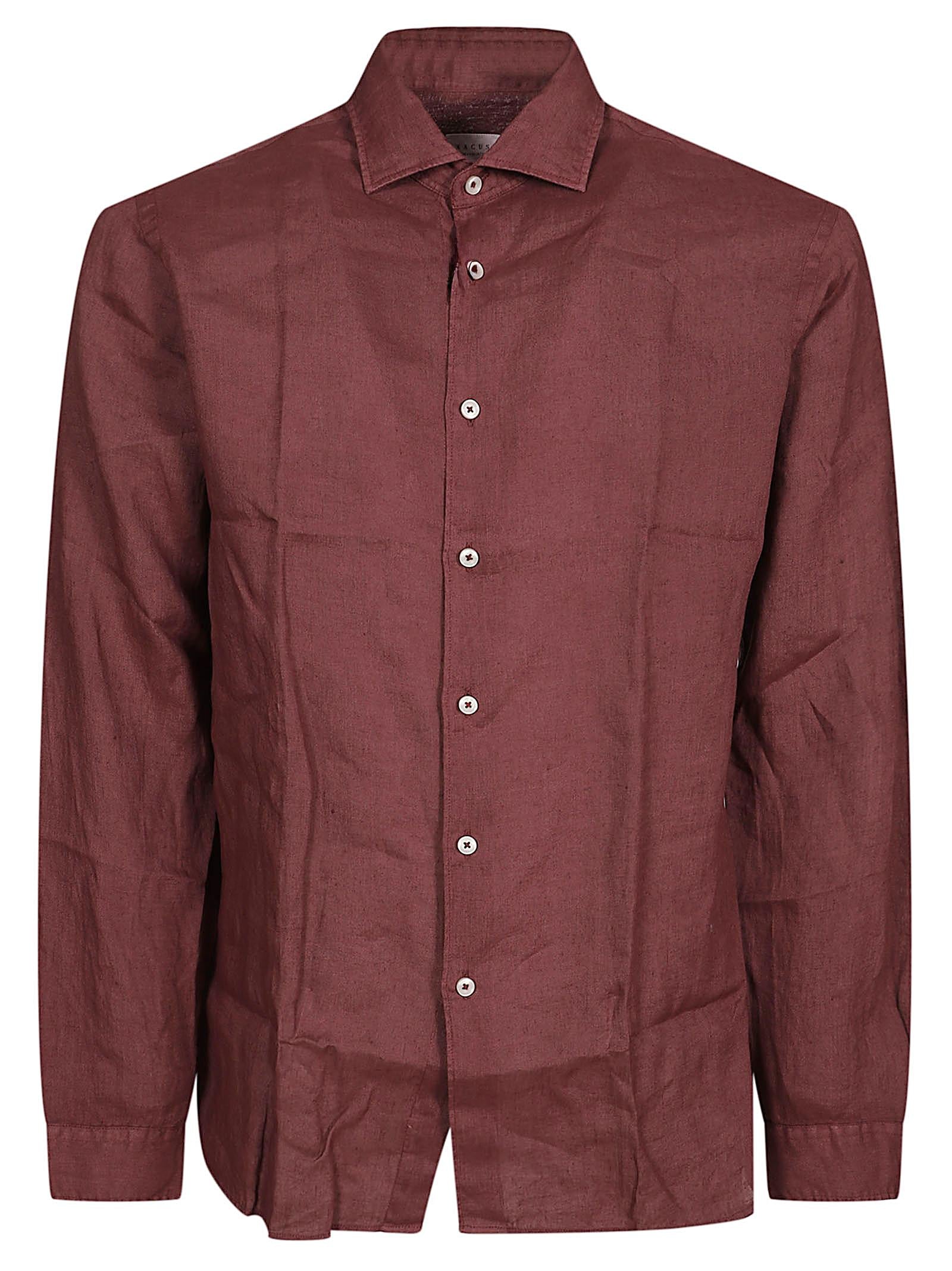 XACUS CAMICIA IN LINO TINTO CAPO 422ML21191 409 