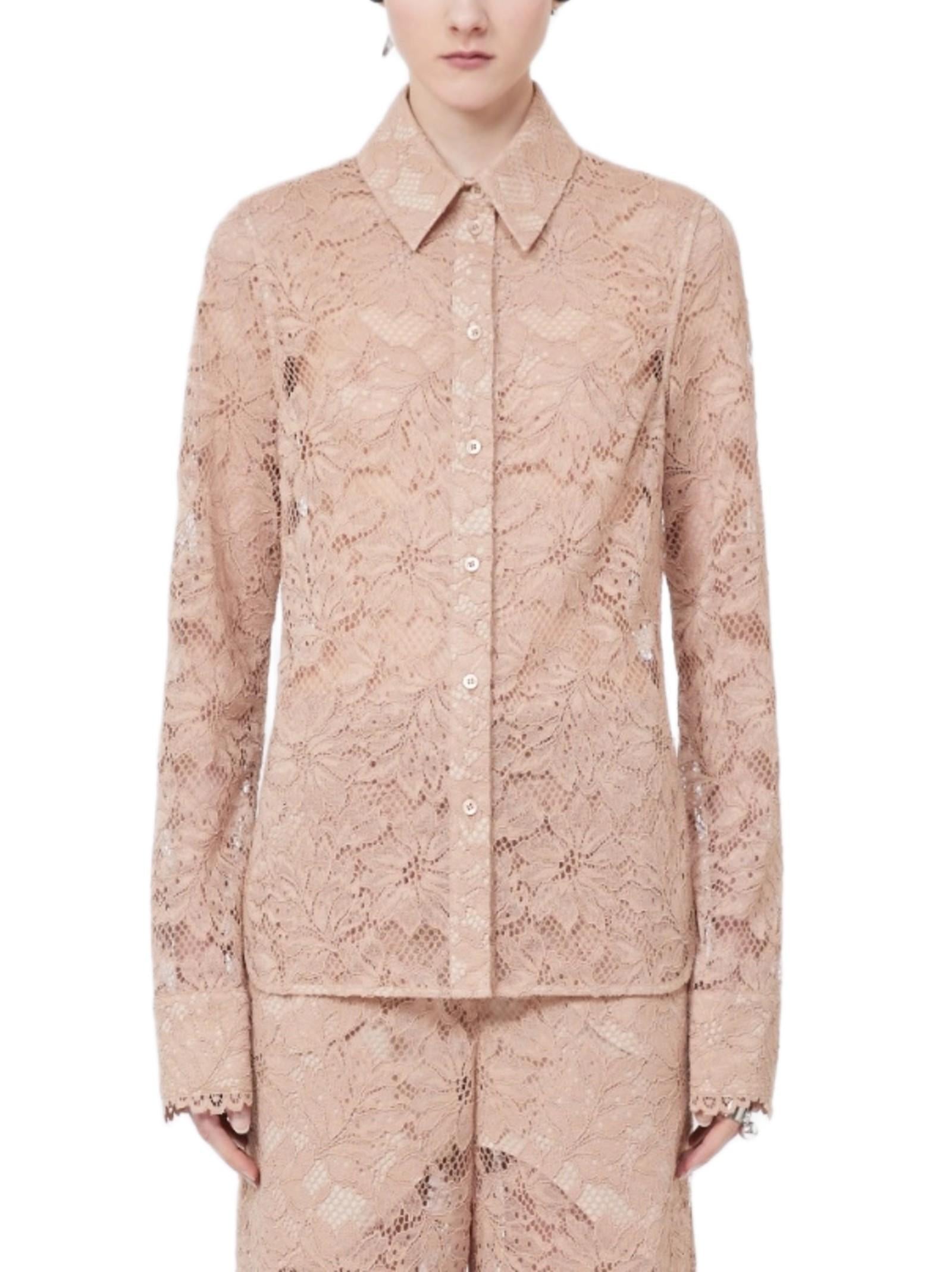SPORTMAX SPXDENTICE CAMICIA PIZZO<BR/> 2612951012600 001 