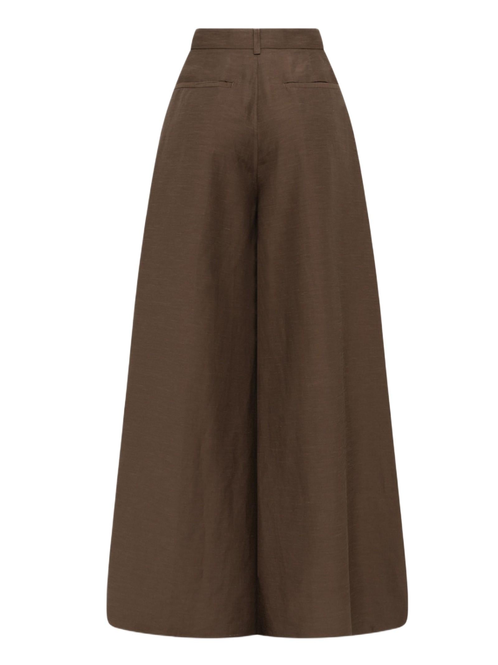 BLUGIRL PANTALONI IN MISTO LINO R6192T8823 90913 