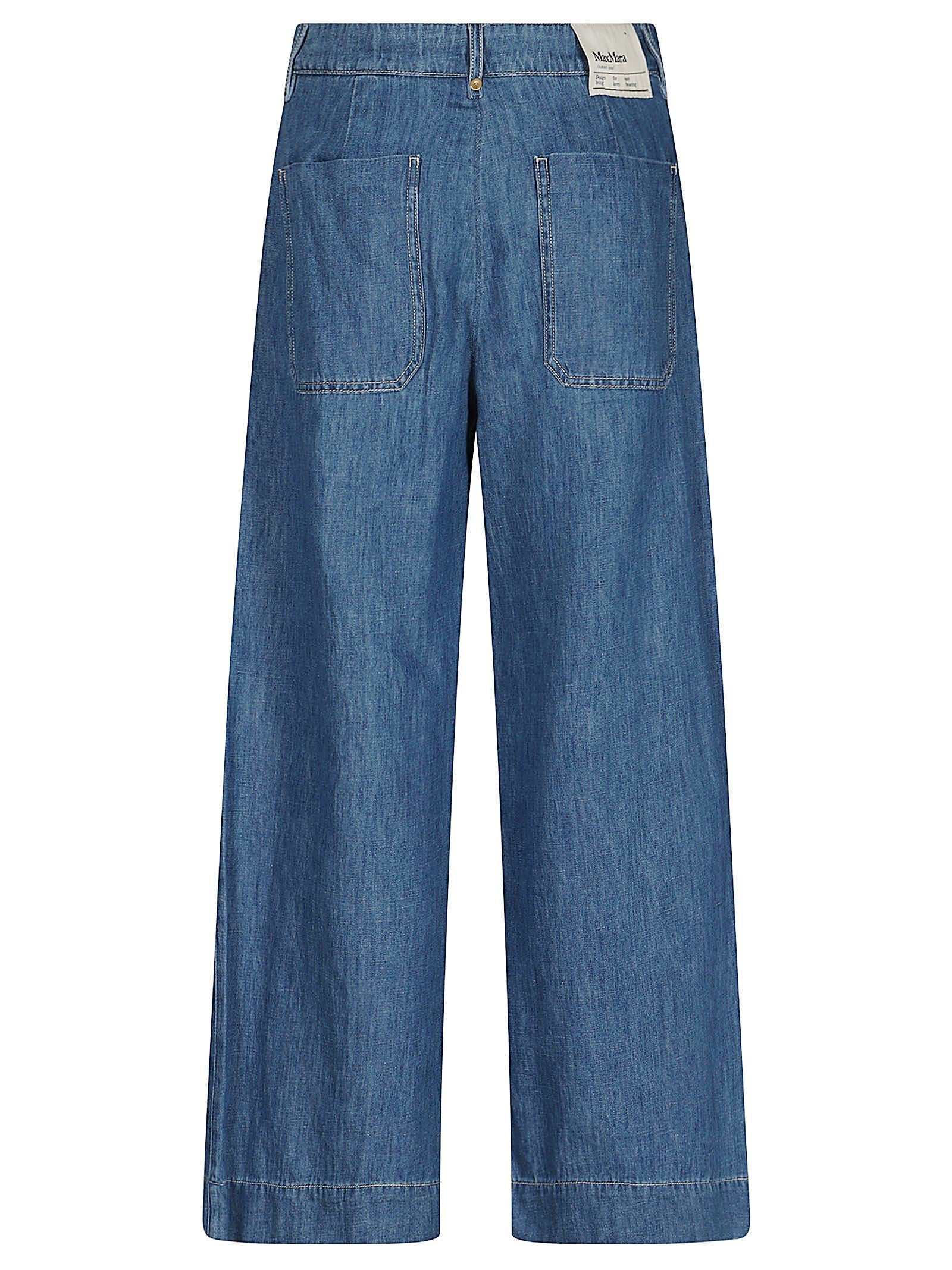 MAX MARA SMMASTICE DENIM CROPPED 2619181043600 001 