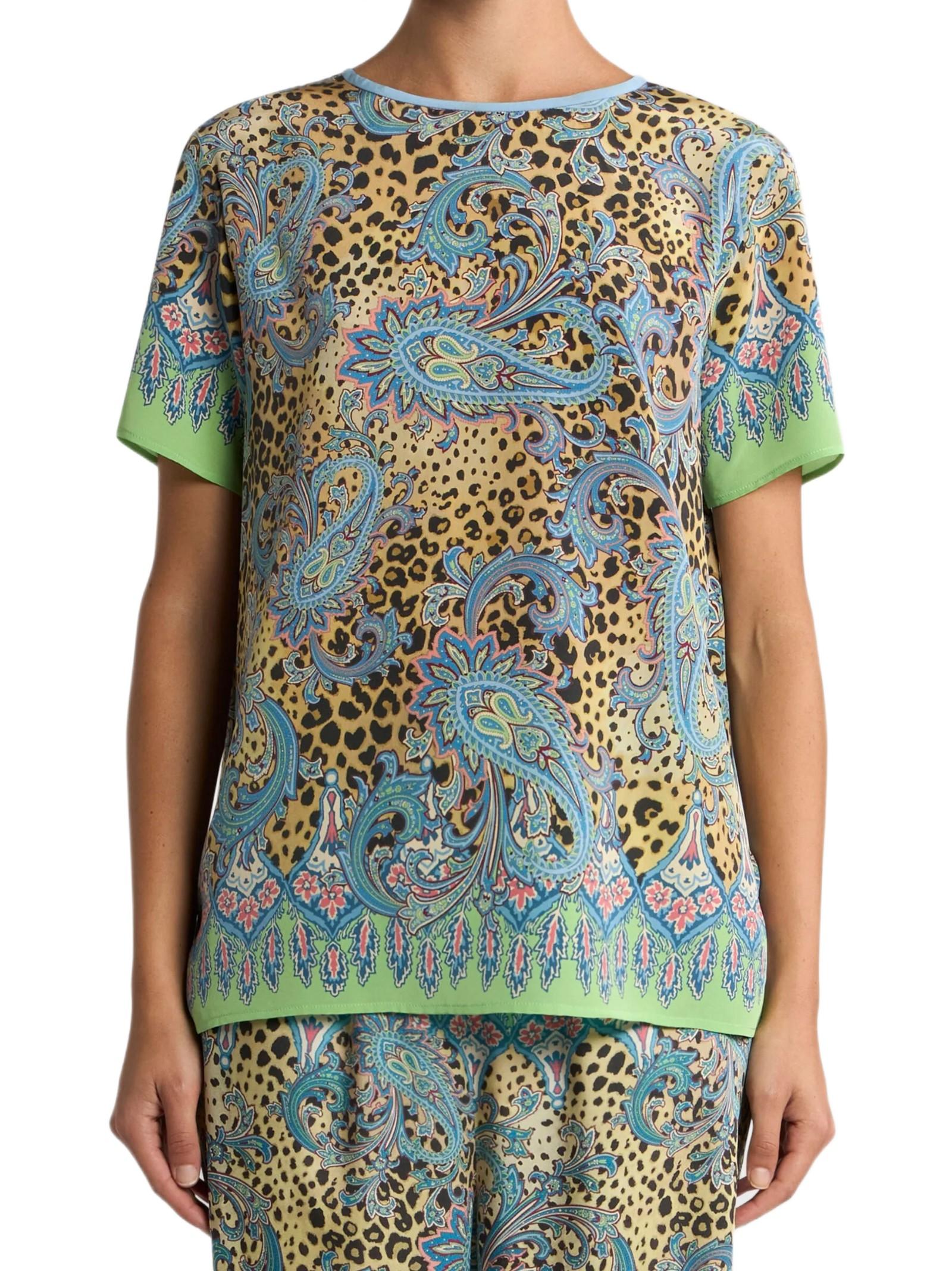 ETRO CON STAMPA PAISLEY ANIMALIER WRJA0025AKG70 X0826 