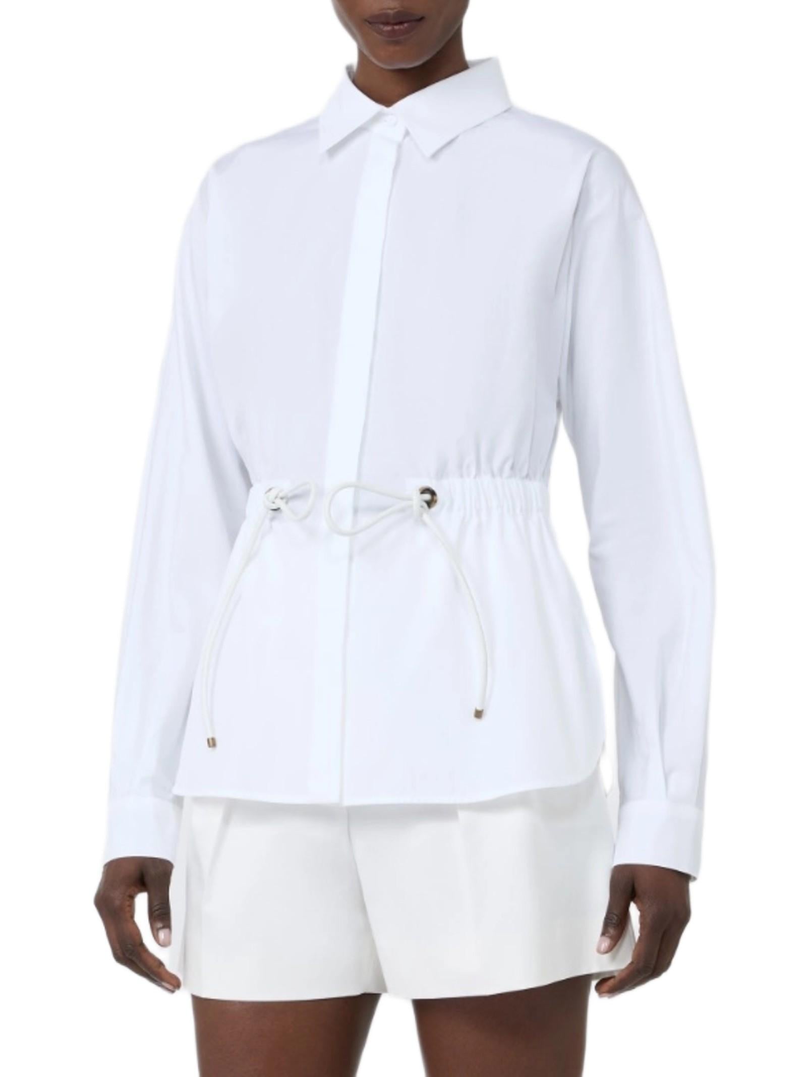 MAX MARA MXMTAZZINA CAMICIA IN POPELINE 2611111052600 001 