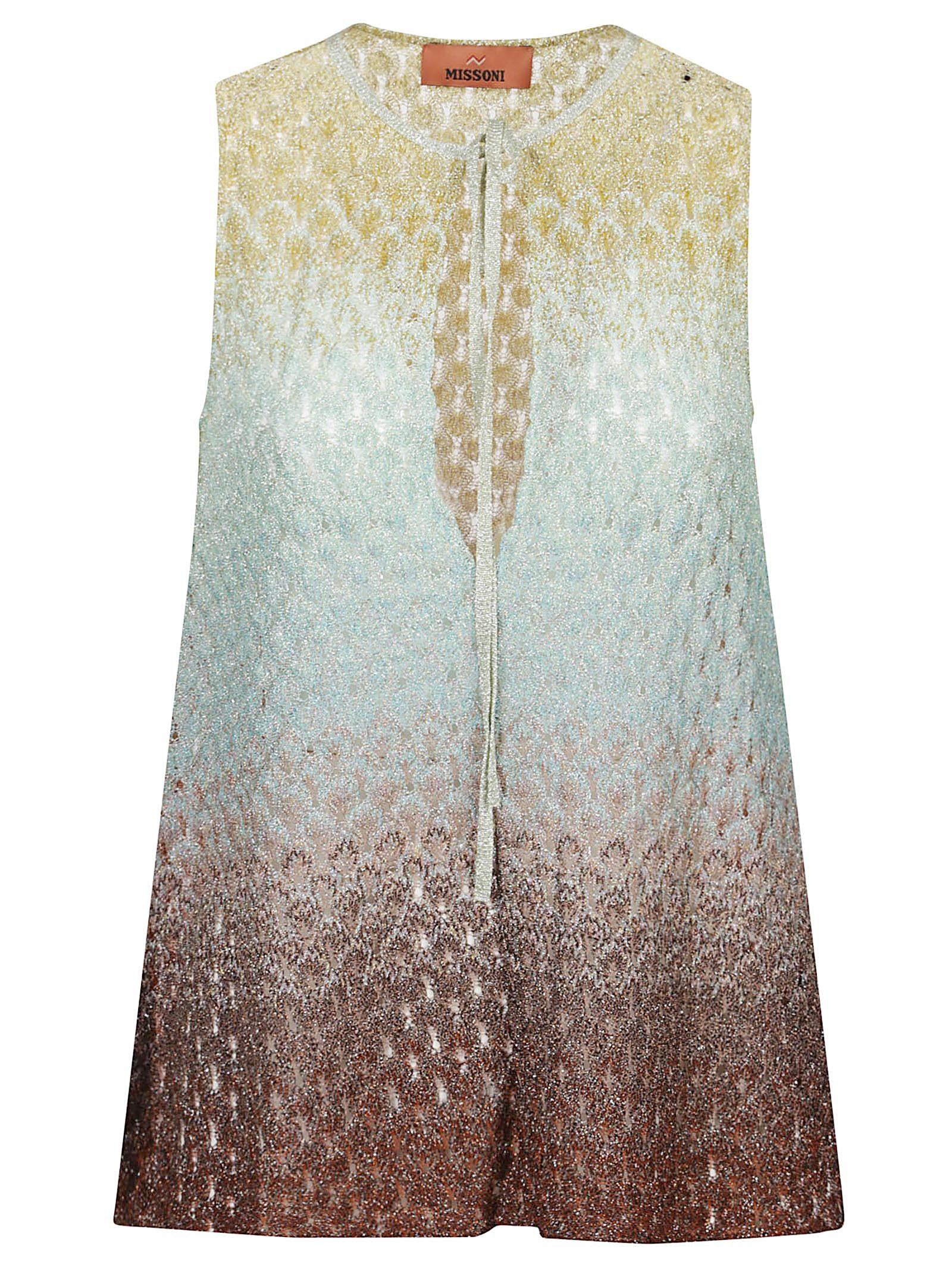 MISSONI TOP CON SCOLLO GOCCIA DS25SK1SBR0134 S6154 