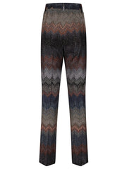 MISSONI PANTALONE TROMBETTA MOTIVO SNAKE DS25WI0SBR012K S752LF 