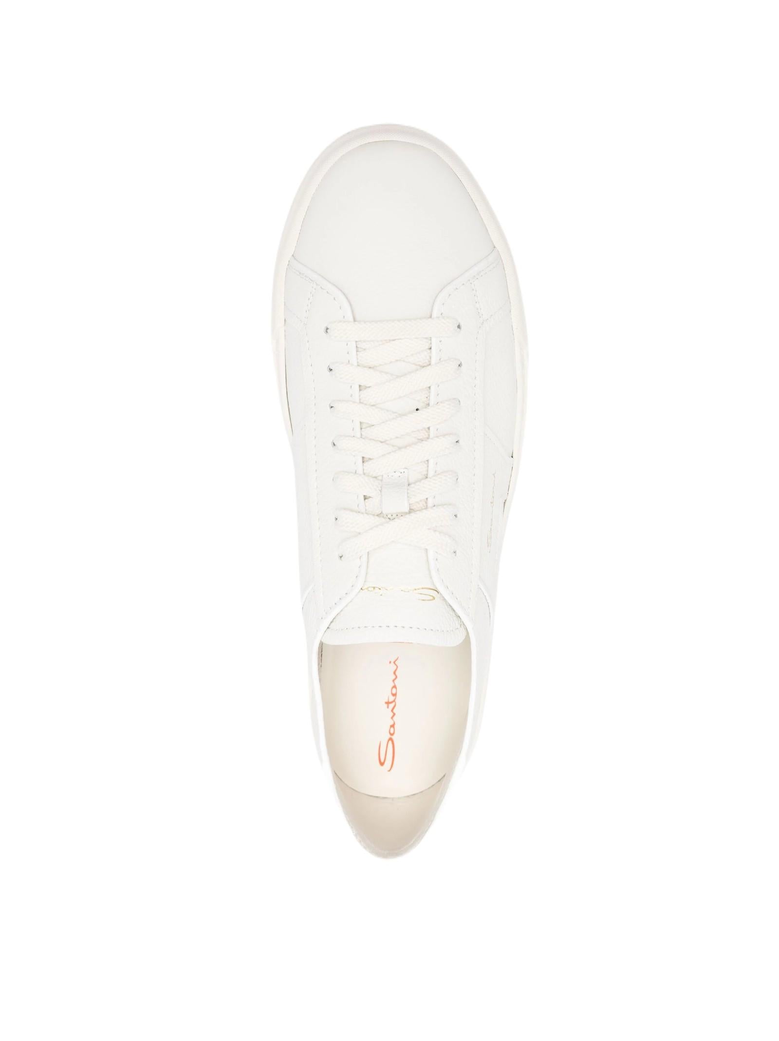 SANTONI DBS SNEAKERS DOUBLE BUCKLE MBGT21967PNNTSIW I48 