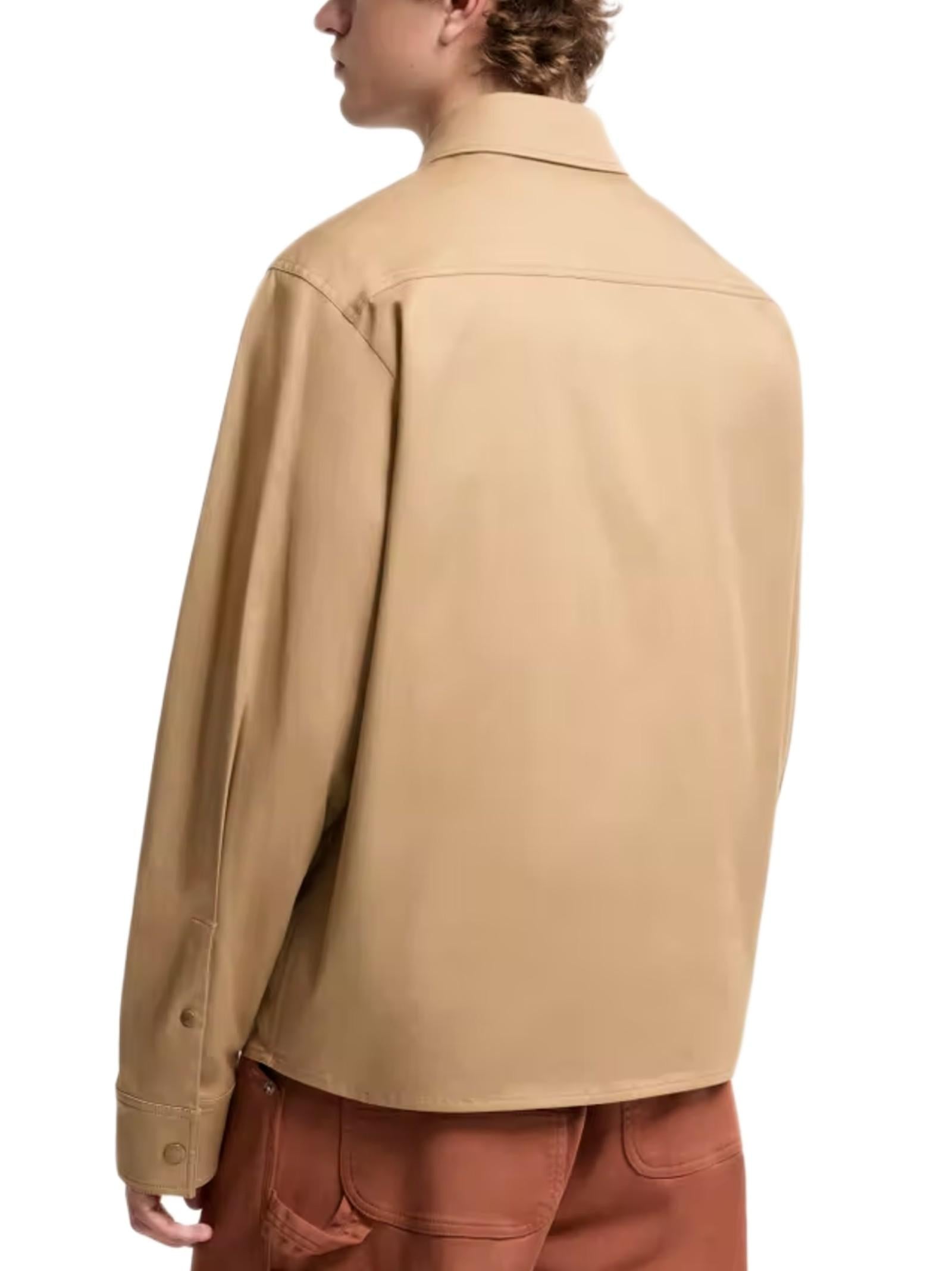 MONCLER GIACCA CAMICIA IN GABARDINE 2F0002357448 248 