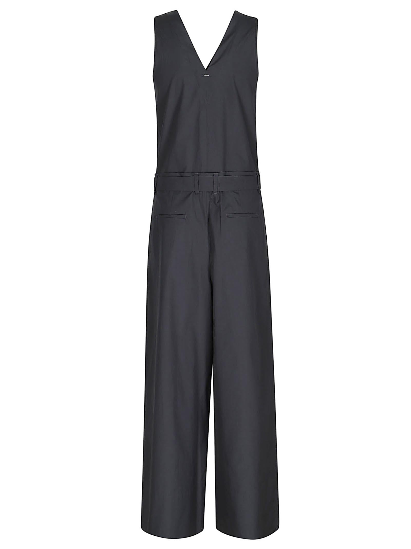 MAX MARA SMMCENTRO JUMPSUIT IN POPELINE 2619241013600 051 