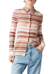 MISSONI CAMICIA MOTIVO ZIG ZAG DS25SJ06BR00ZV S10BB 