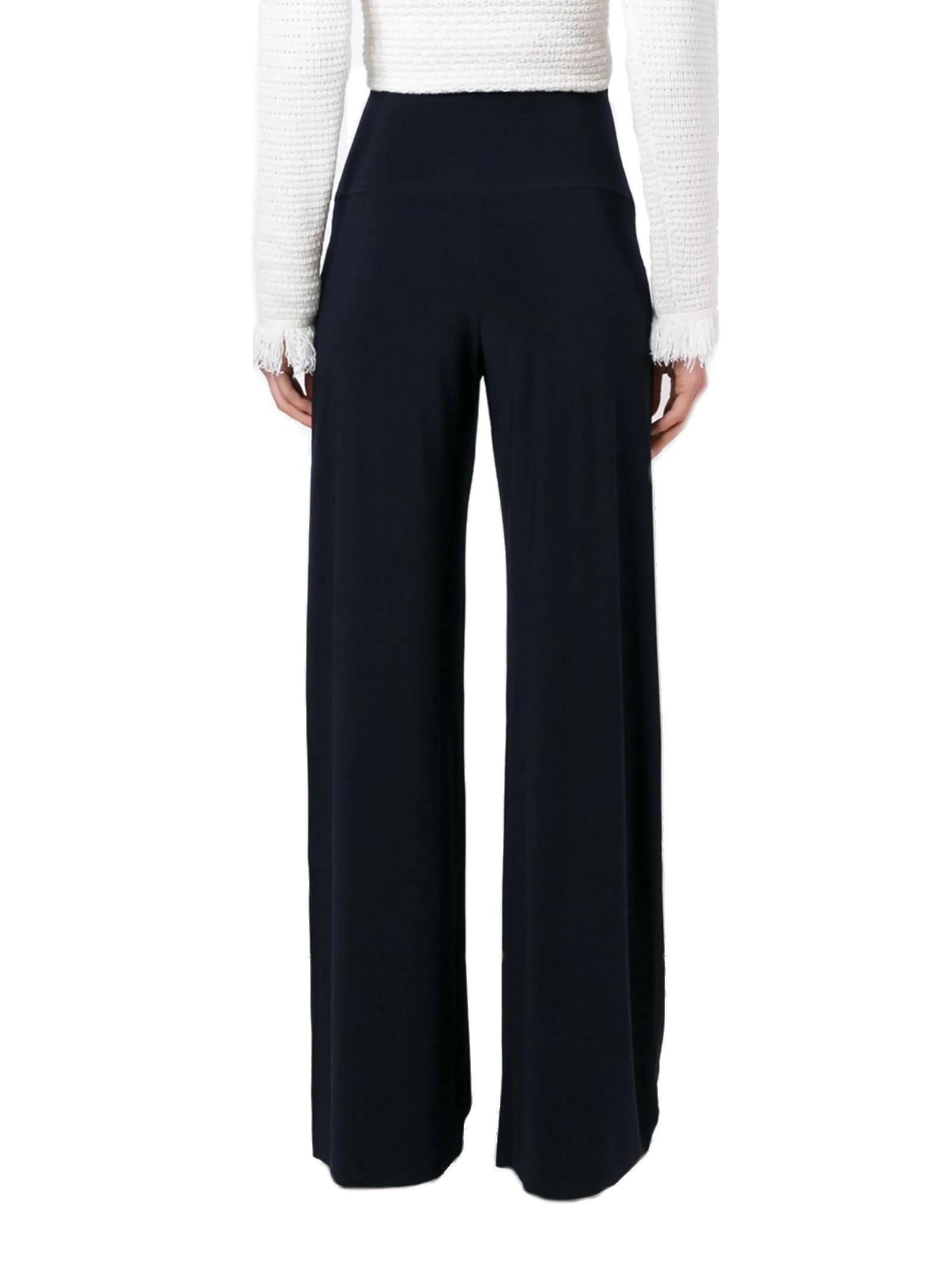 NORMA KAMALI PANTALONE FLUIDO KK1267PL019012 MIDNIGHT 