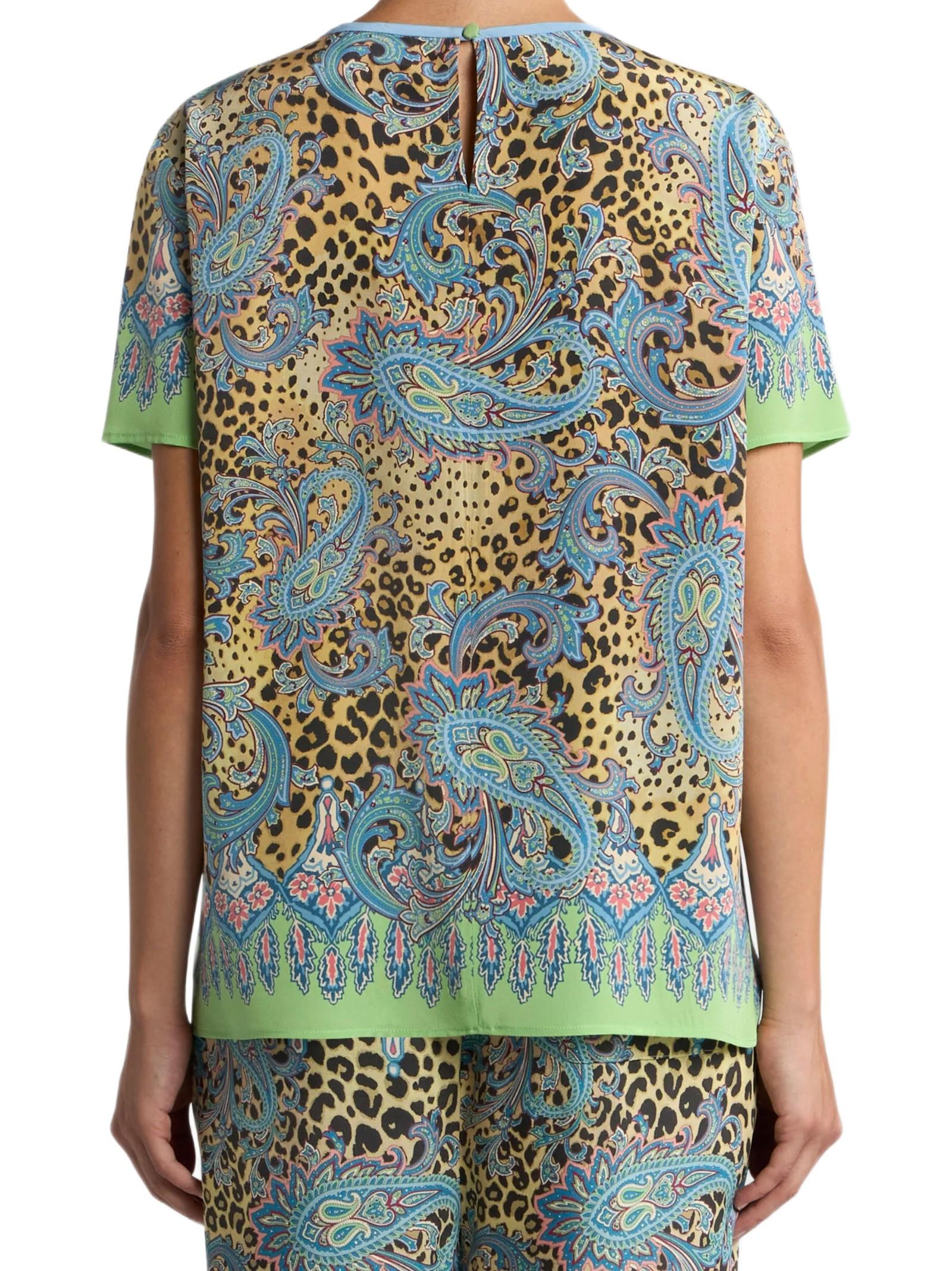 ETRO CON STAMPA PAISLEY ANIMALIER WRJA0025AKG70 X0826 