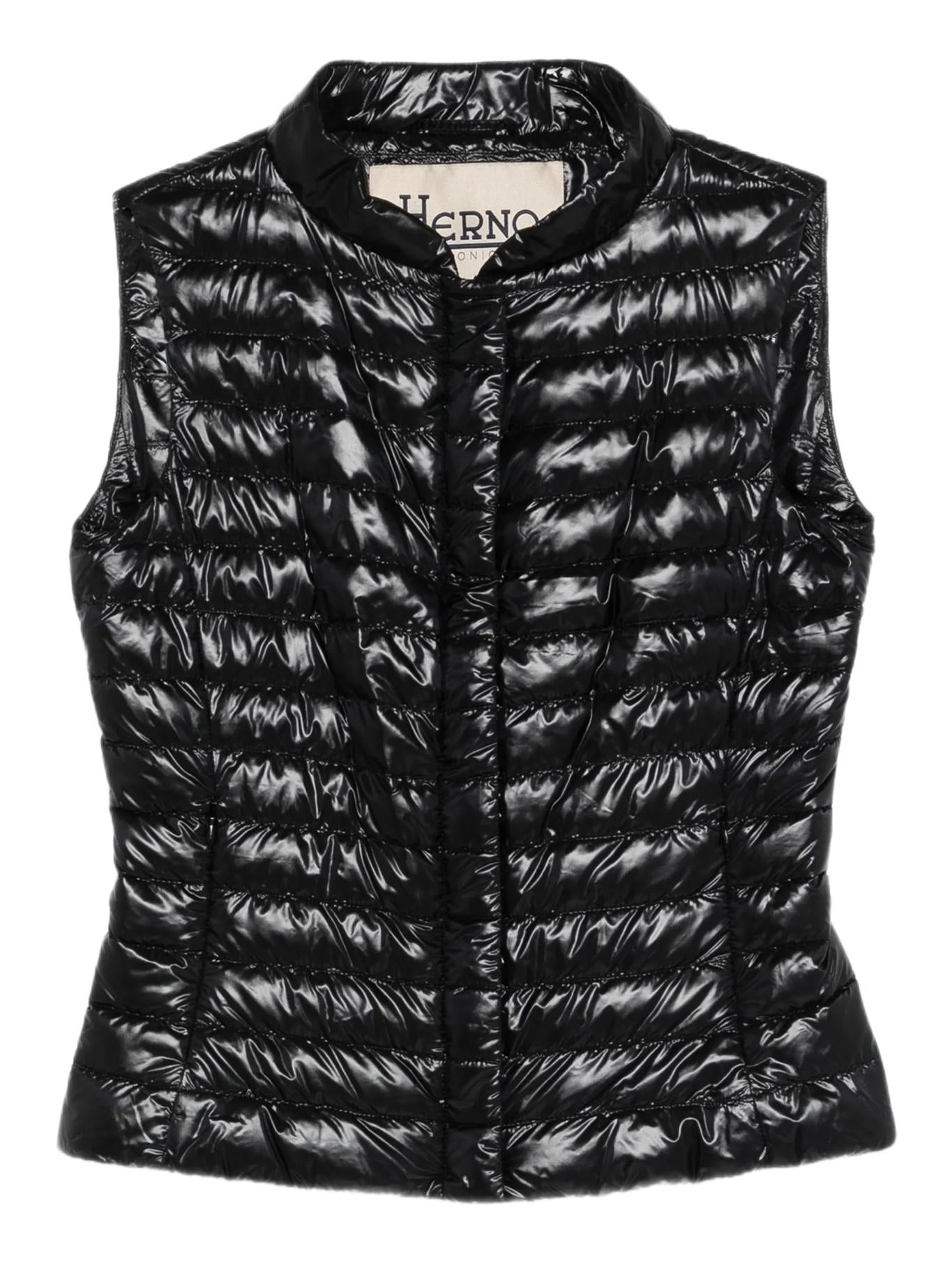 HERNO VERA GILET IN NYLON ULTRALIGHT PI0601DIC12017Z 9300 