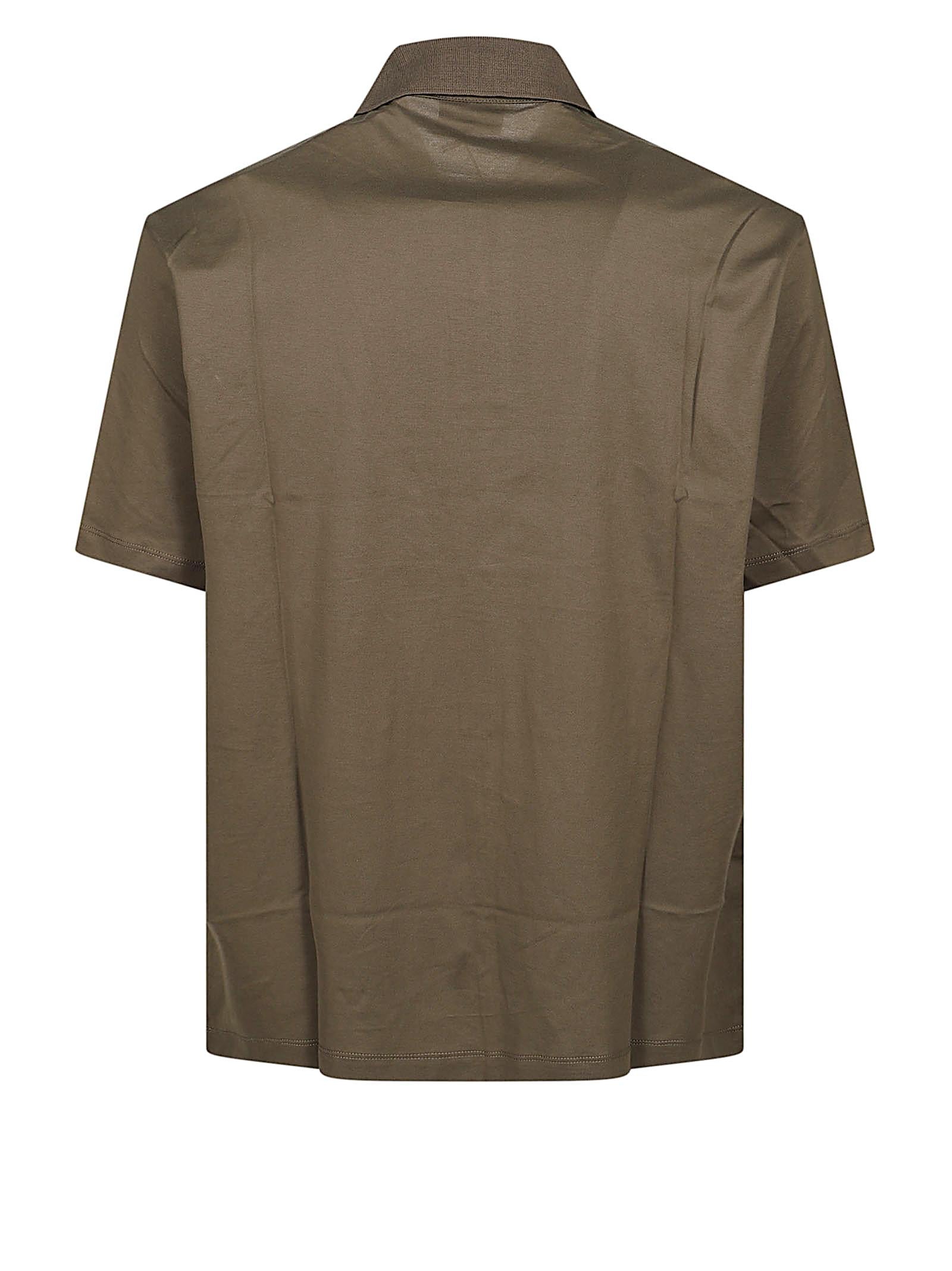 EMPORIO ARMANI POLO LOOSE FIT IN COTONE LEGGERO EM004915AF24470 U6200 