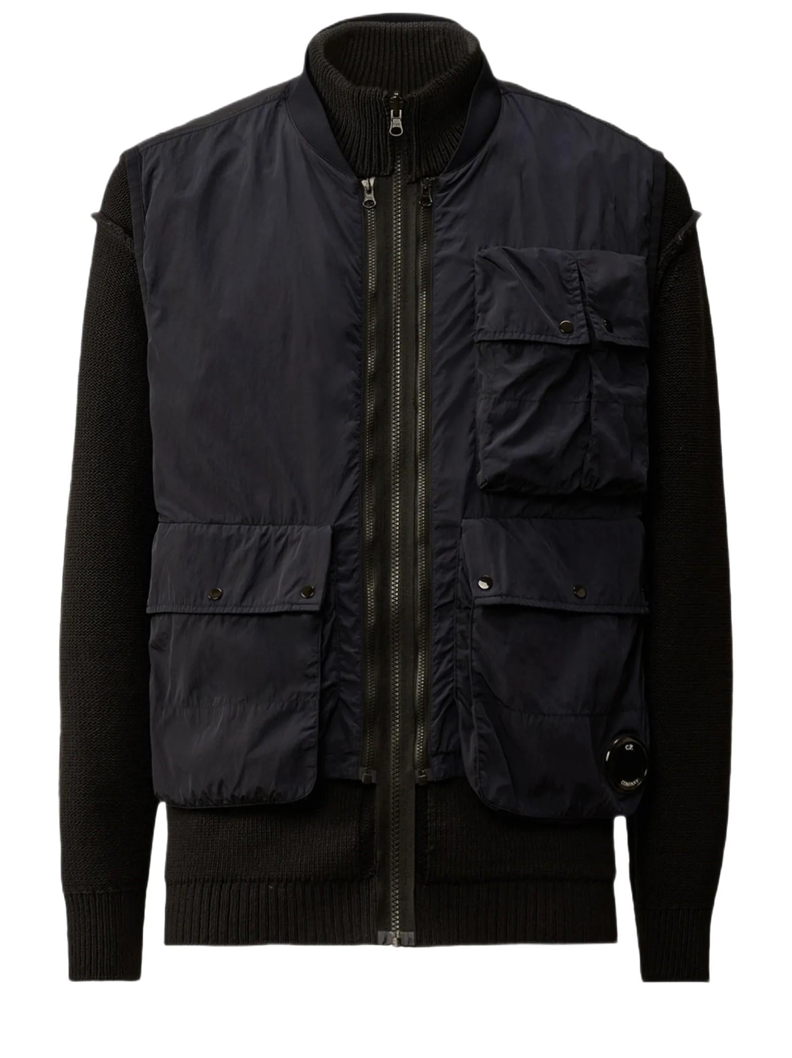 C.P. COMPANY CARDIGAN CON GILET STACCABILE 20CMKN131A006056M 888 