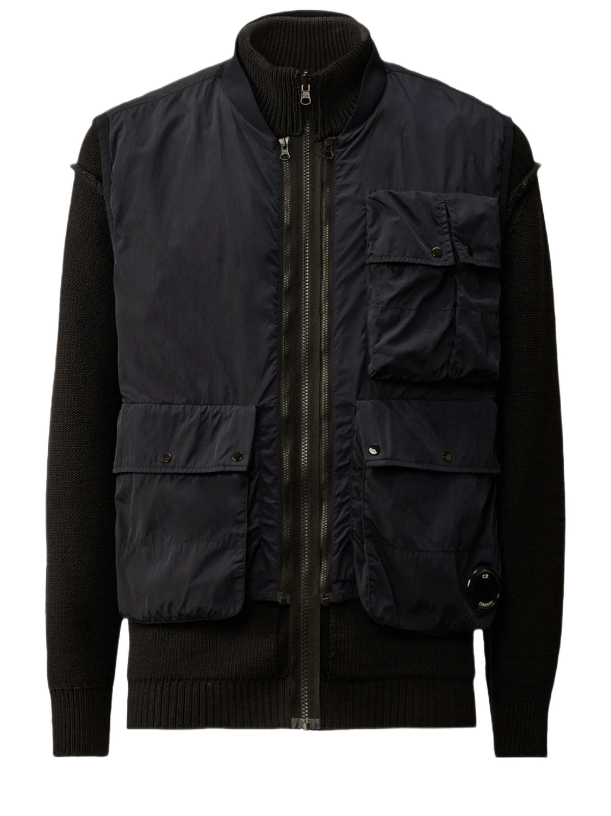 C.P. COMPANY CARDIGAN CON GILET STACCABILE 20CMKN131A006056M 888 