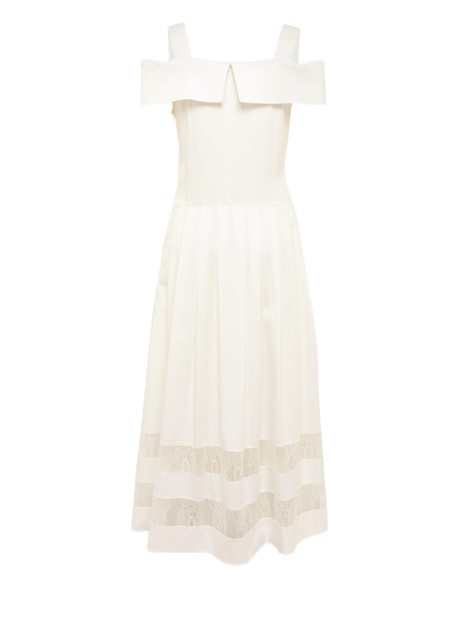 BLUGIRL ABITO MIDI CON INSERTI RA6154T544A 11111 