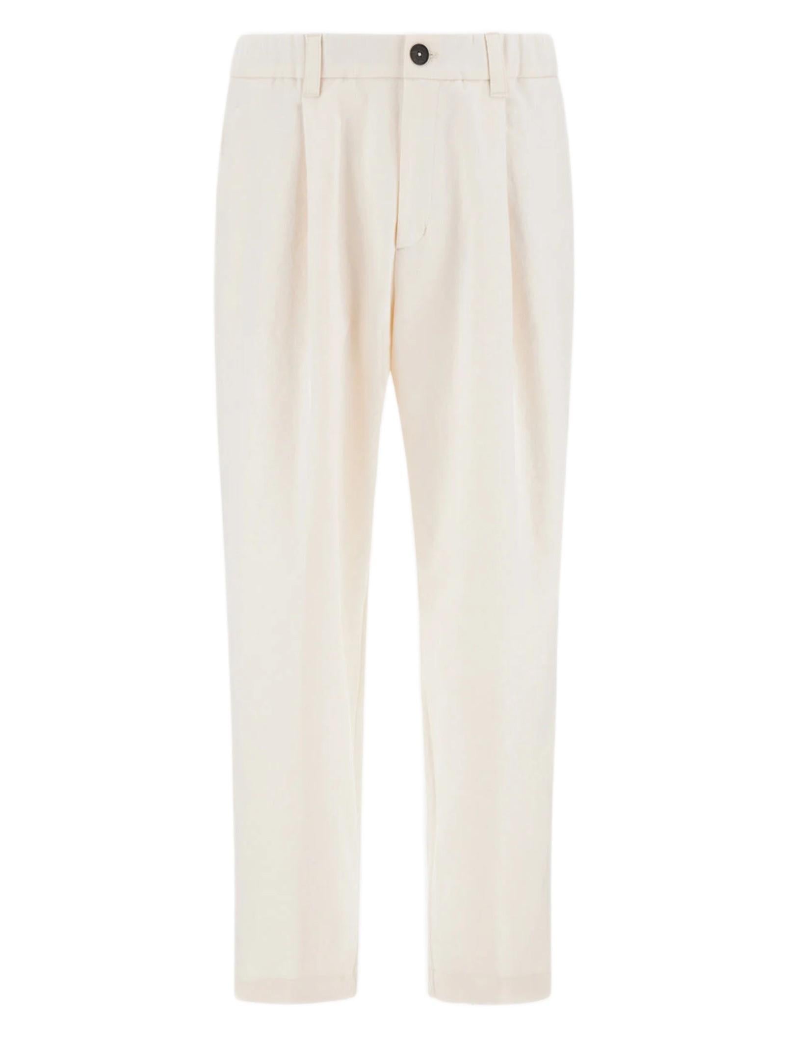 HERNO PANTALONI IN FRESH CRINKLED WOVEN PT000198U12879 1200 