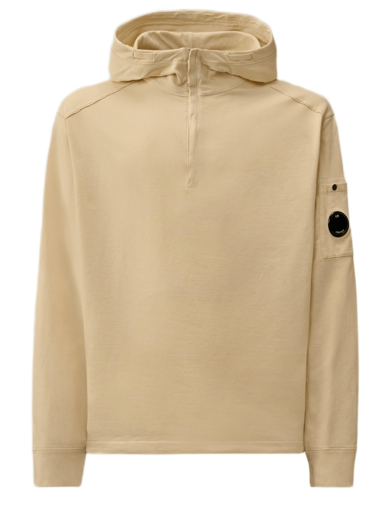 C.P. COMPANY FELPA HOODIE LENS 20CMSS023A002246G 114 
