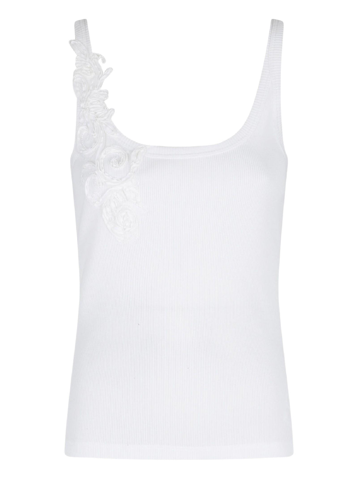 ERMANNO FIRENZE TOP CON DETTAGLIO PIZZO D48EL033EG0 MF010 