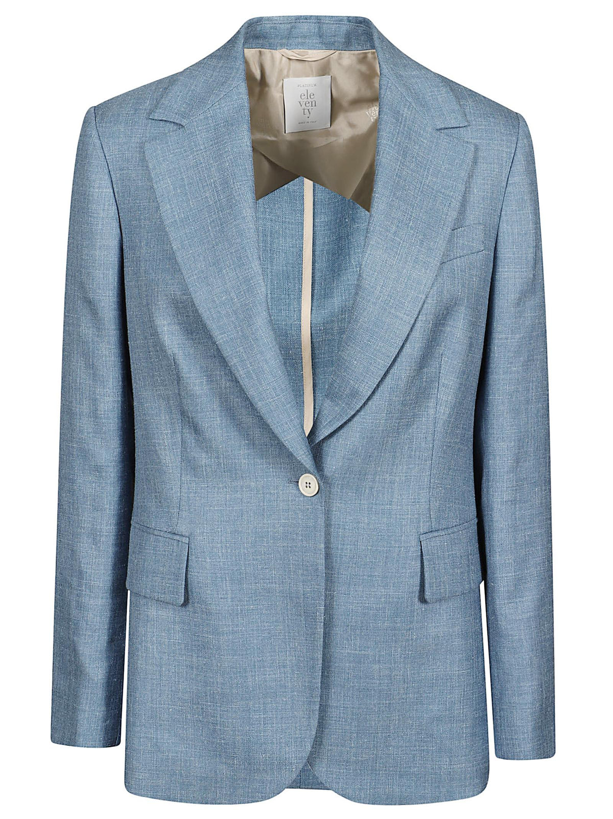 ELEVENTY BLAZER IN LINO SETA M85GIAG02TES0K066 130 