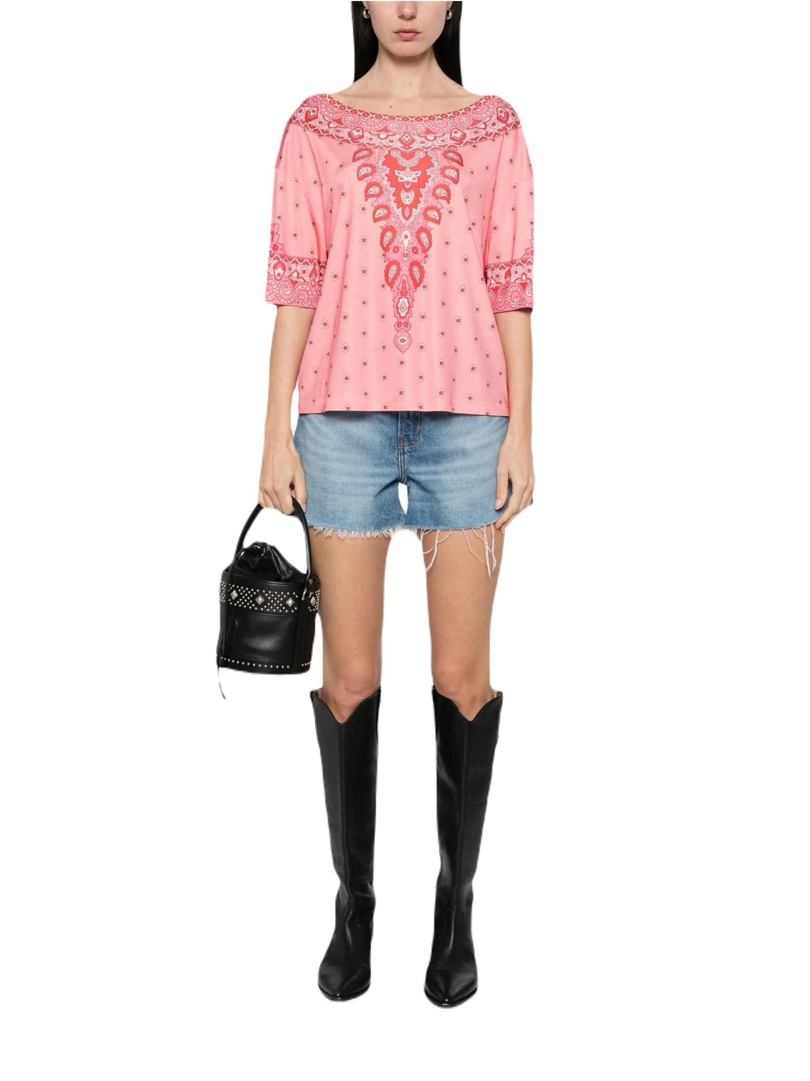 ETRO BLUSA CON STAMPA PAISLEY WRJA002699IPD11 X0872 