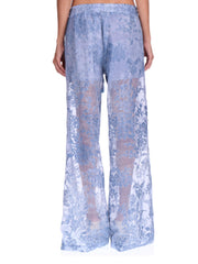 ERMANNO FIRENZE PANTALONE WIDE LEG IN PIZZO D48EP046E66 MF156 