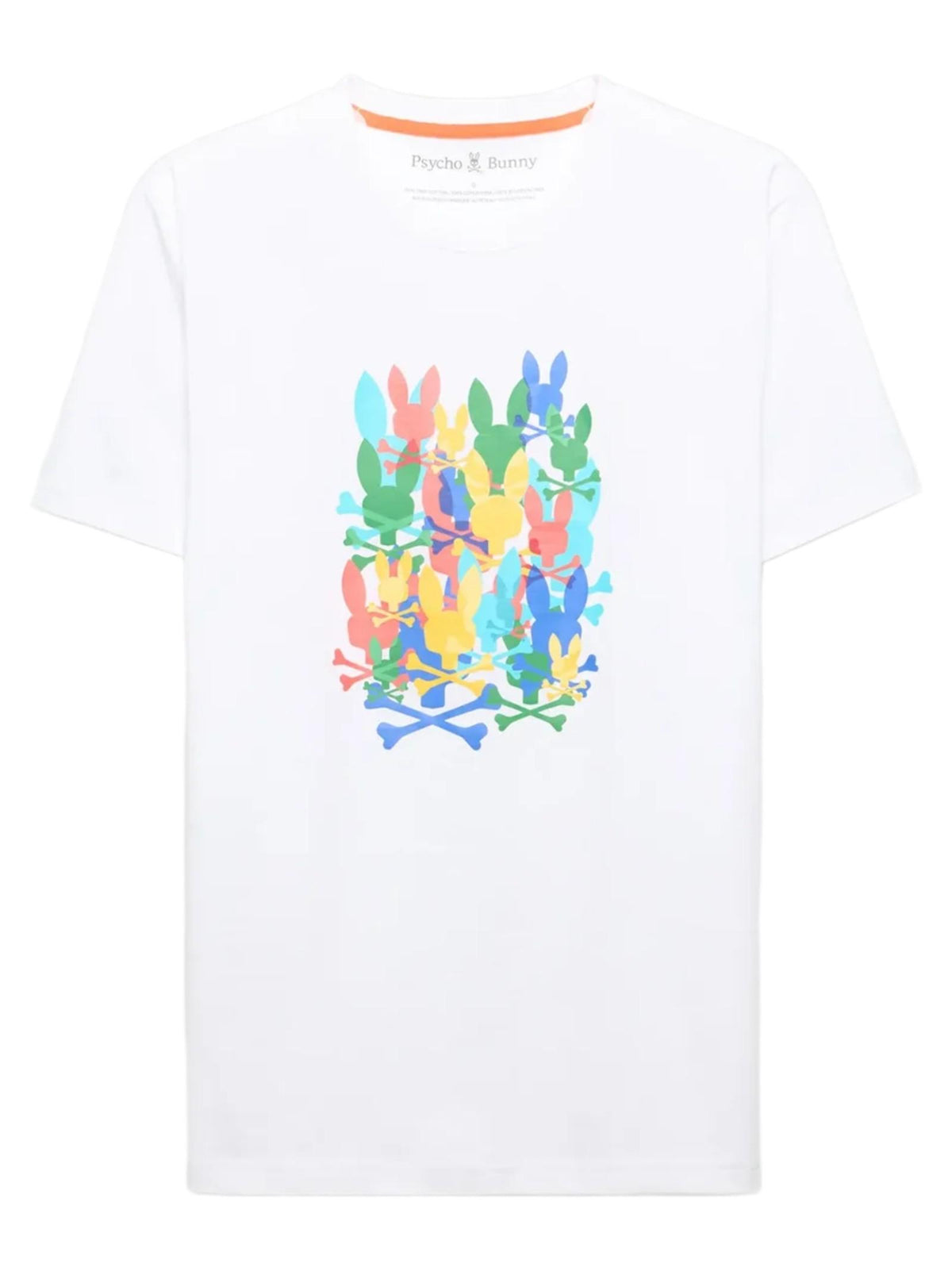 PSYCHO BUNNY TANNER STAMPA MULTICOLOR MT0200285 100 