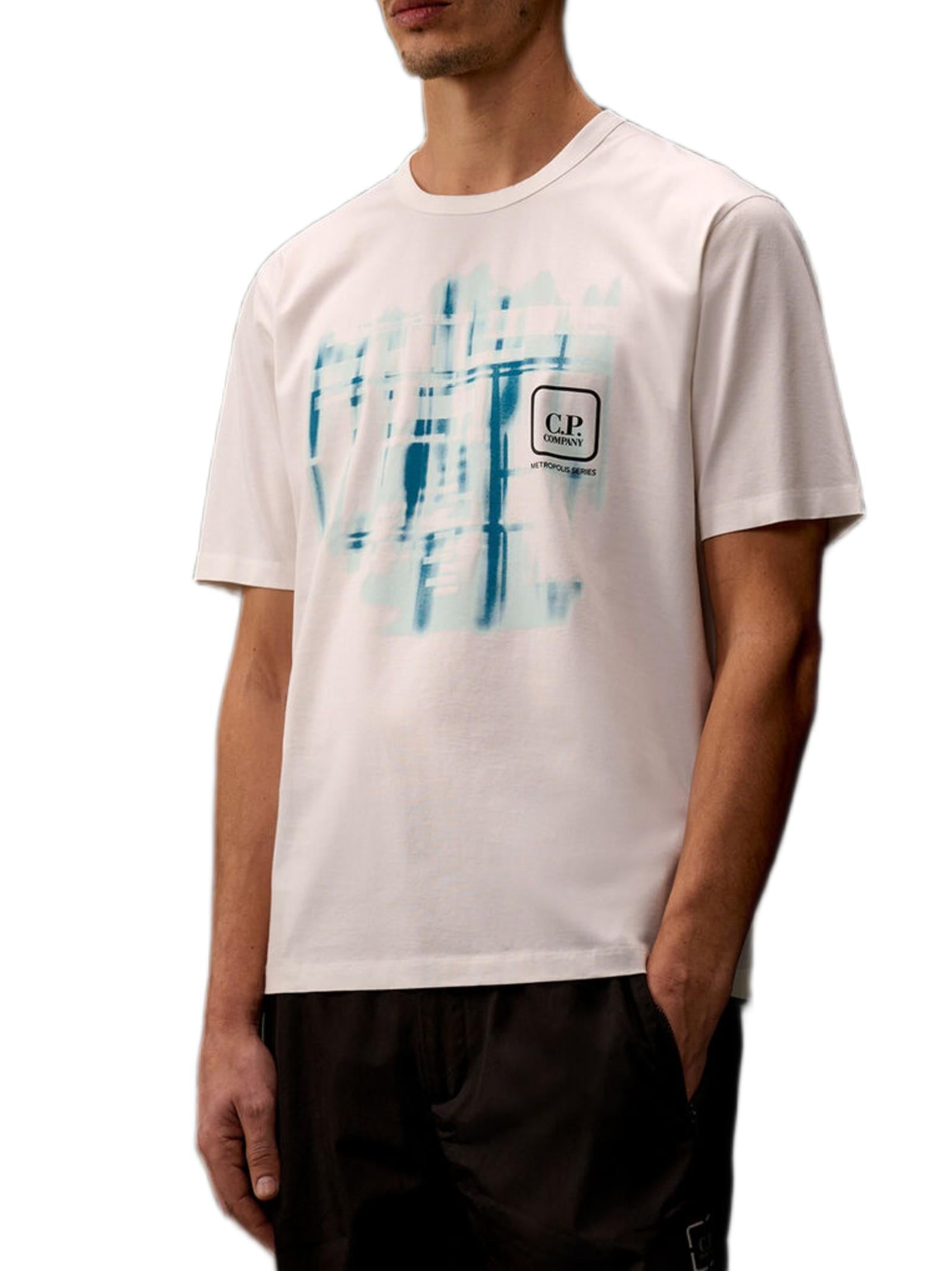 C.P. COMPANY T-SHIRT IN JERSEY 20CLTS059A006370W 103 