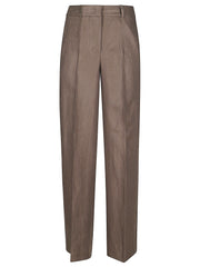 PESERICO PANTALONI PALAZZO IN LINO A0404002606 151 