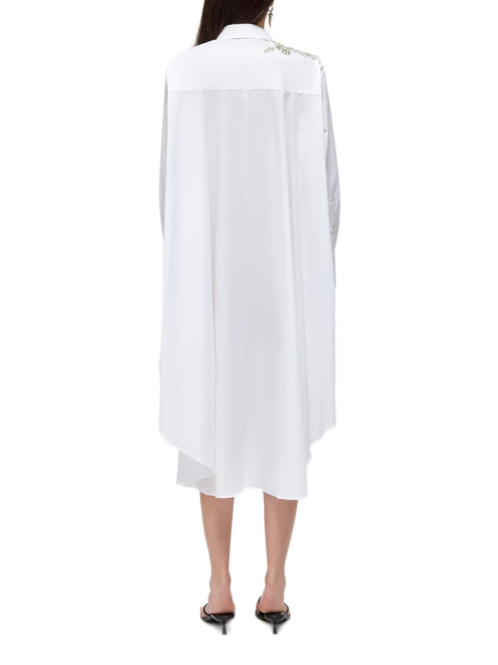 BLUGIRL TWIG ABITO IN POPELINE CON RICAMO RA6144T2943 1111 